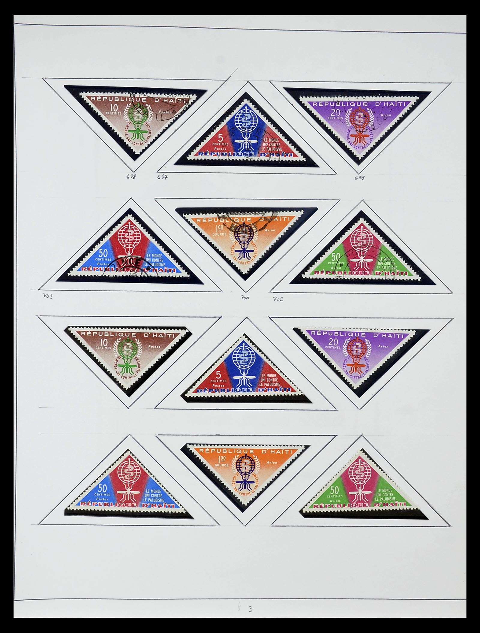 34787 007 - Postzegelverzameling 34787 Haïti 1892-1973.
