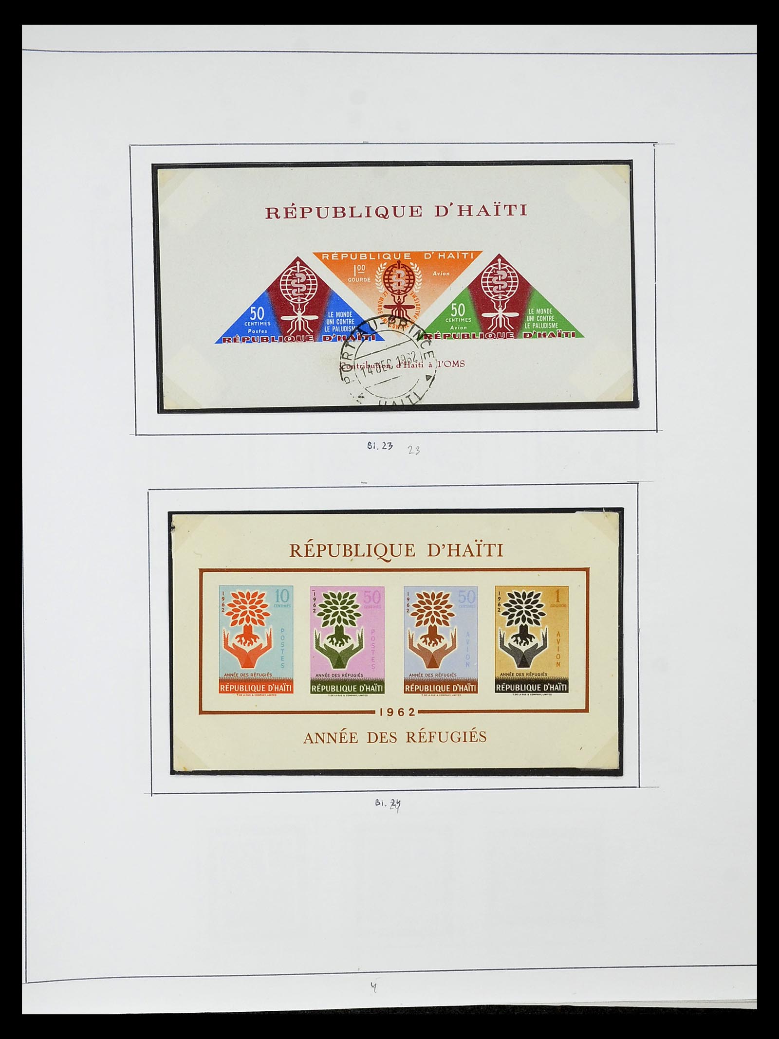 34787 008 - Stamp Collection 34787 Haiti 1892-1973.
