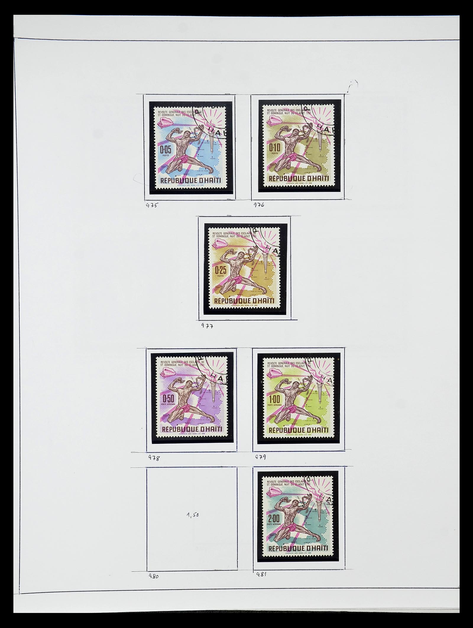 34787 025 - Postzegelverzameling 34787 Haïti 1892-1973.