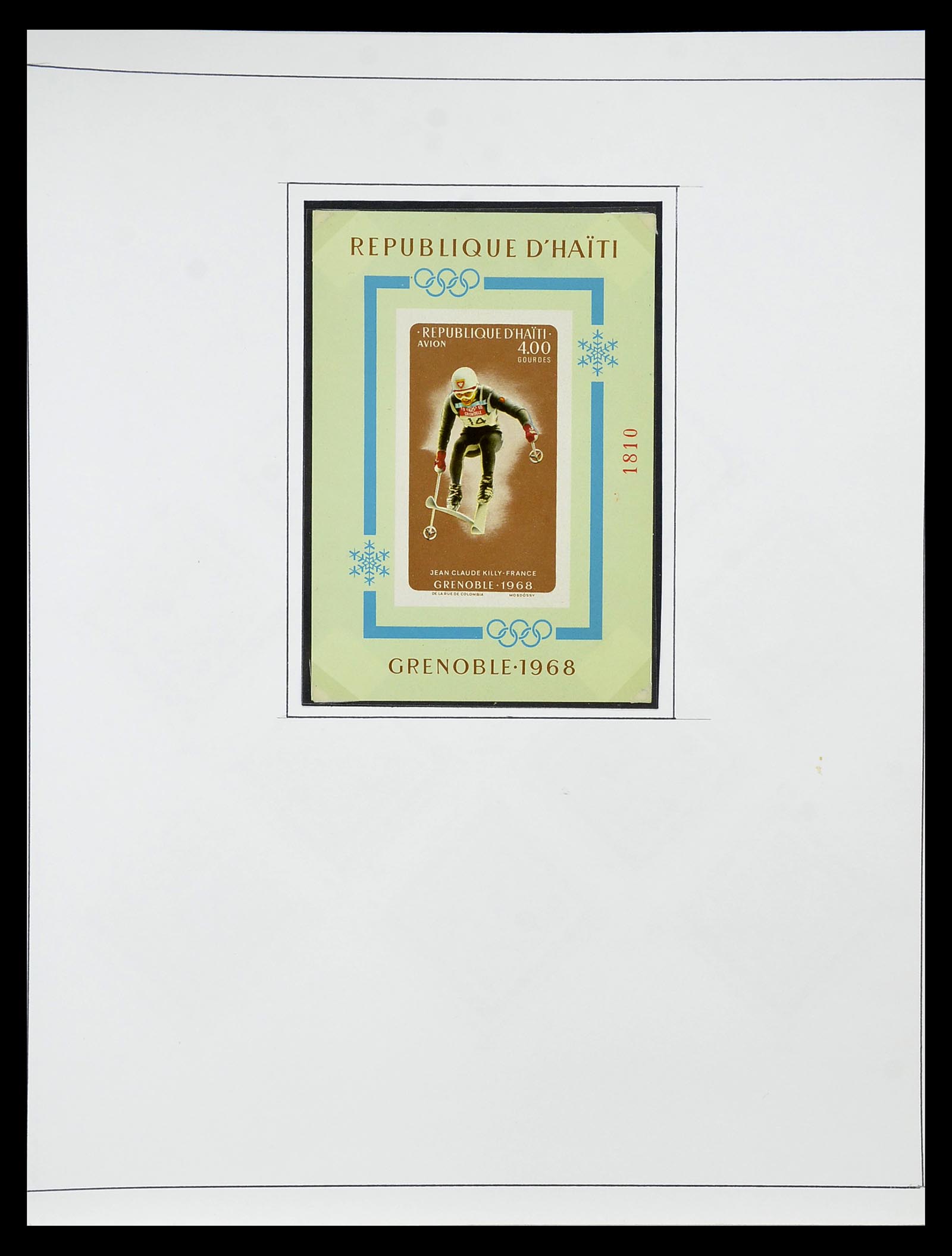 34787 030 - Postzegelverzameling 34787 Haïti 1892-1973.