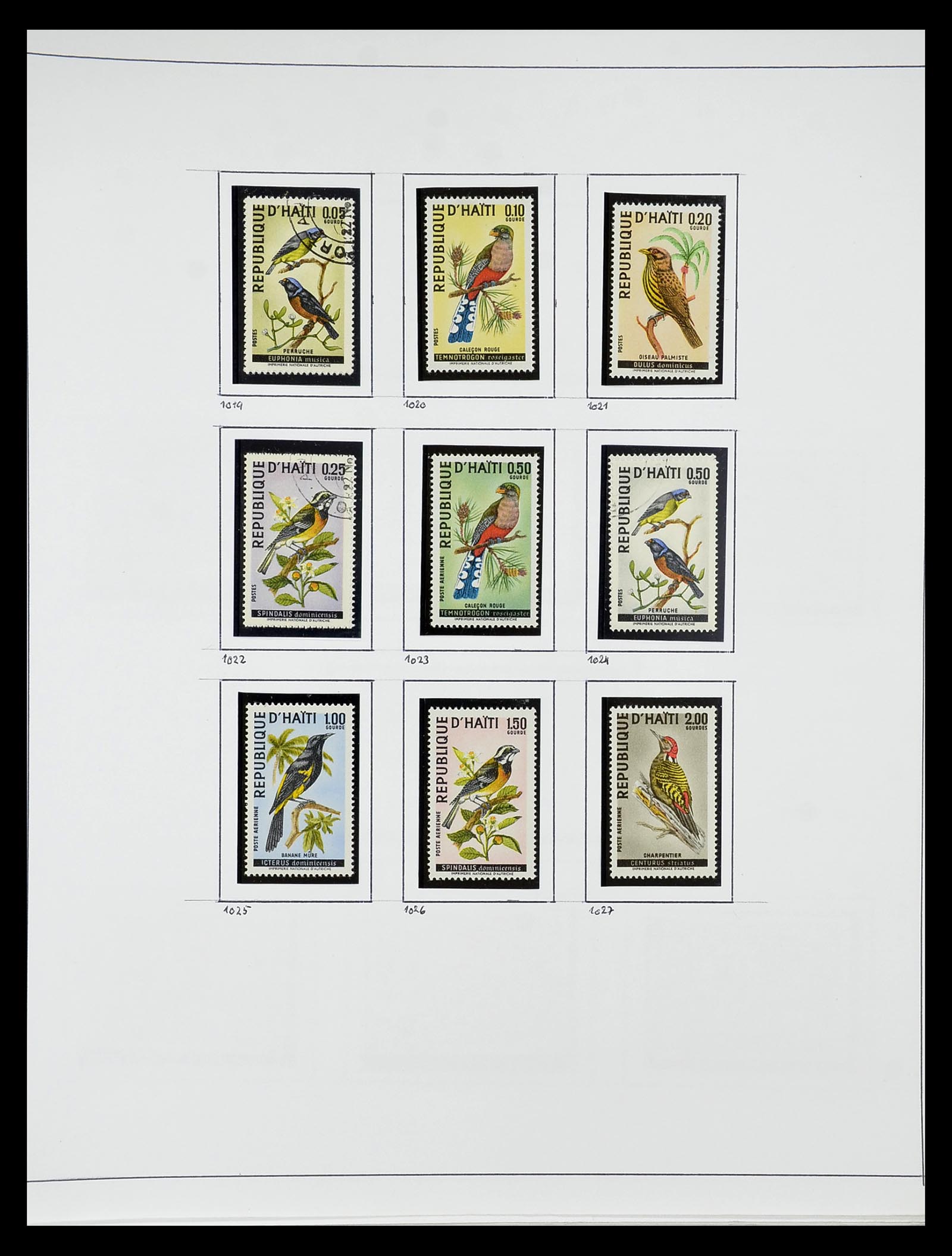 34787 032 - Stamp Collection 34787 Haiti 1892-1973.