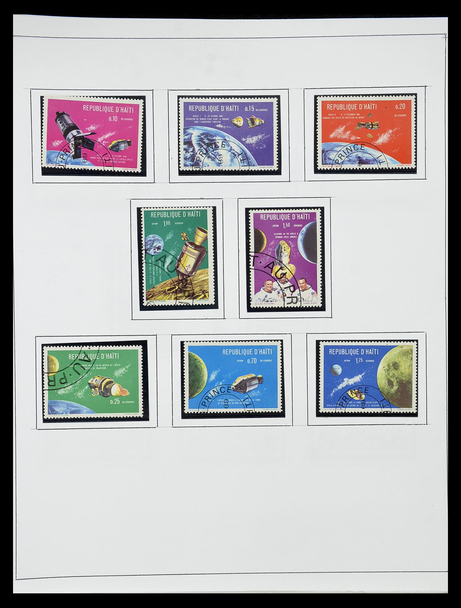 34787 036 - Postzegelverzameling 34787 Haïti 1892-1973.