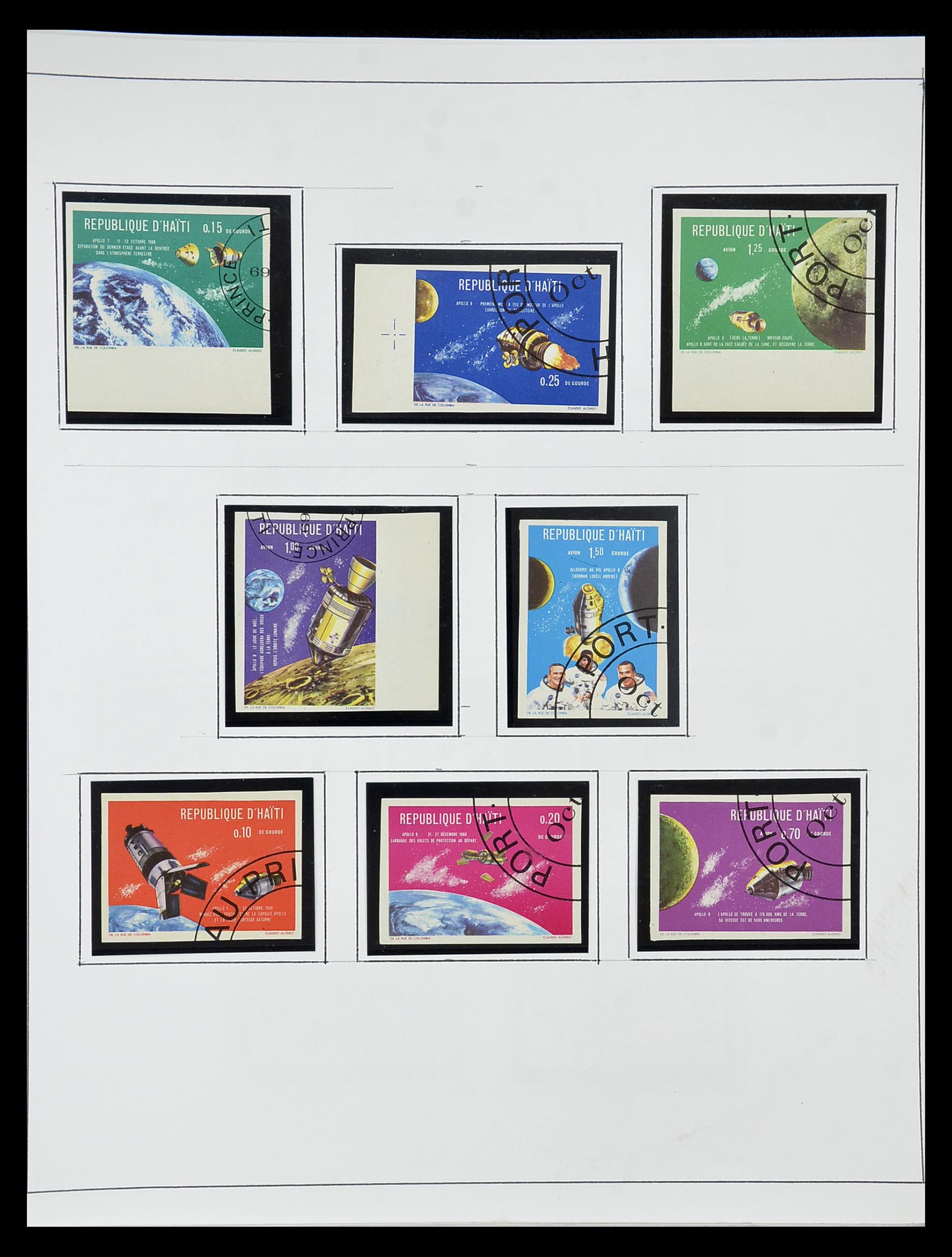 34787 037 - Postzegelverzameling 34787 Haïti 1892-1973.
