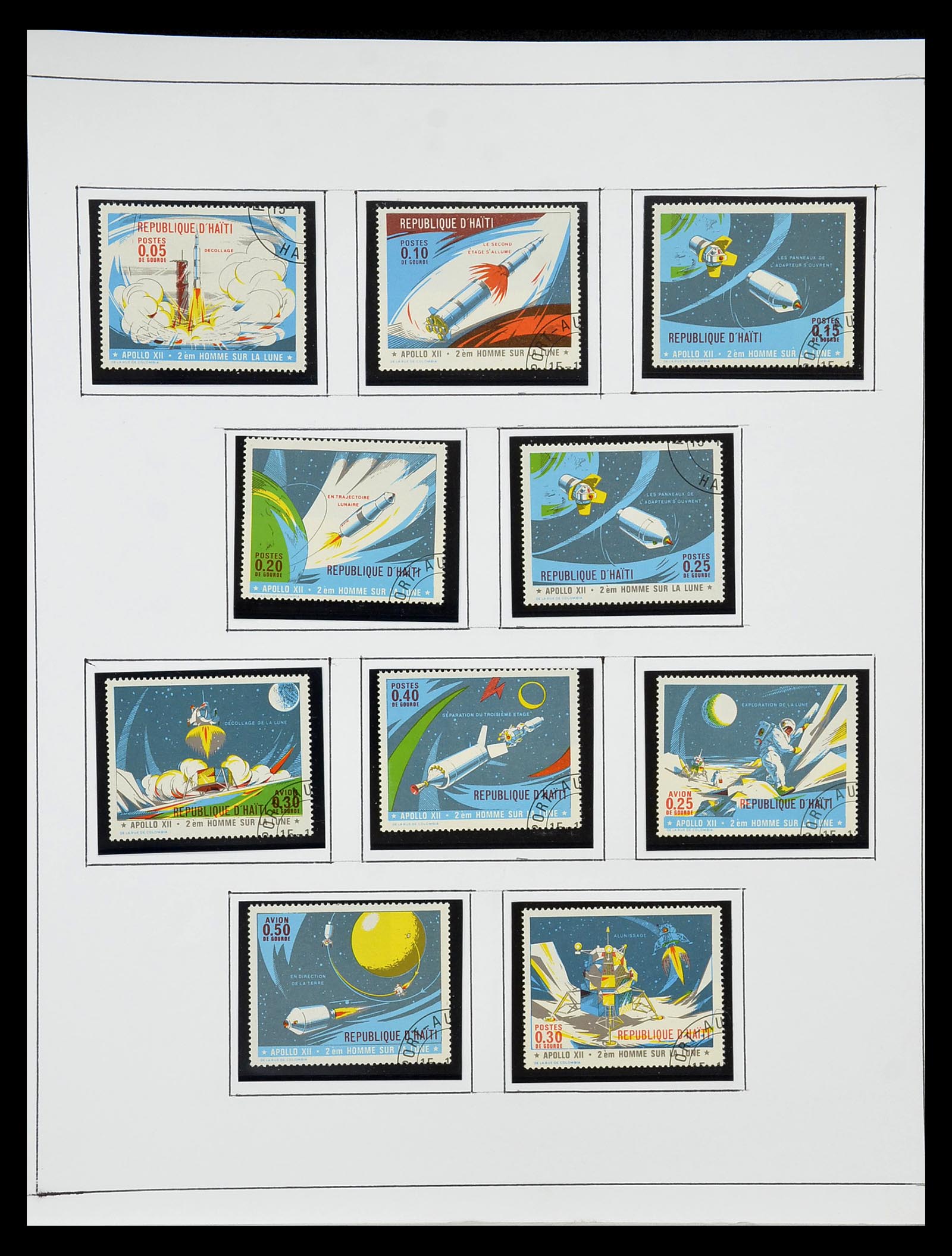 34787 038 - Stamp Collection 34787 Haiti 1892-1973.