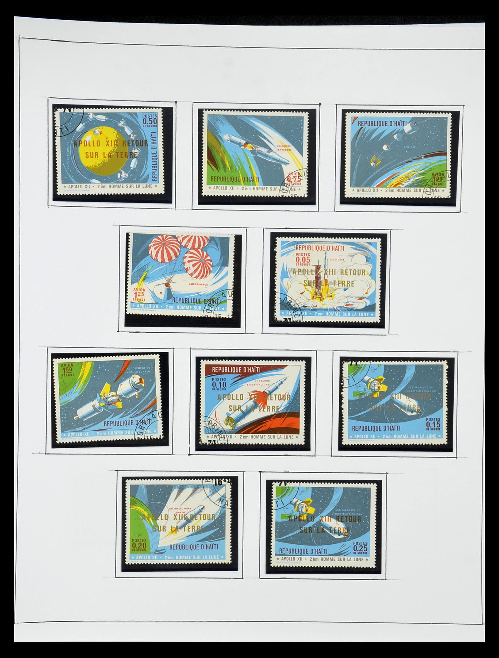34787 039 - Postzegelverzameling 34787 Haïti 1892-1973.