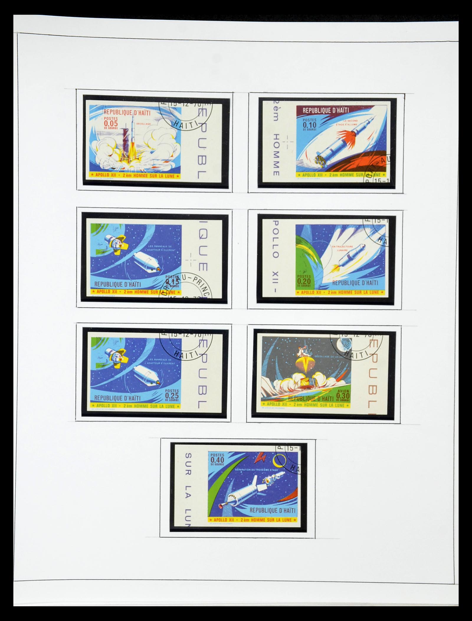 34787 042 - Postzegelverzameling 34787 Haïti 1892-1973.