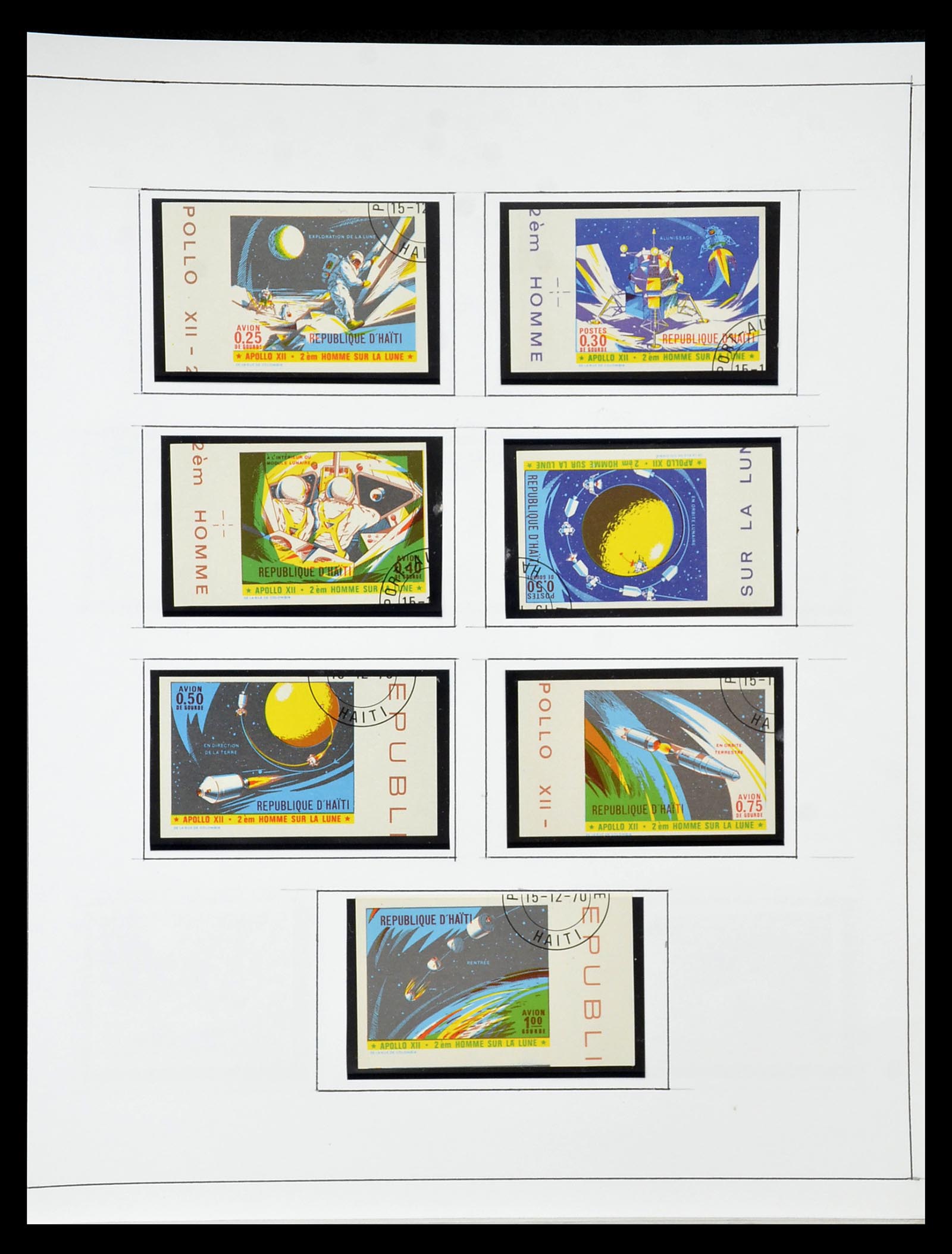 34787 043 - Stamp Collection 34787 Haiti 1892-1973.