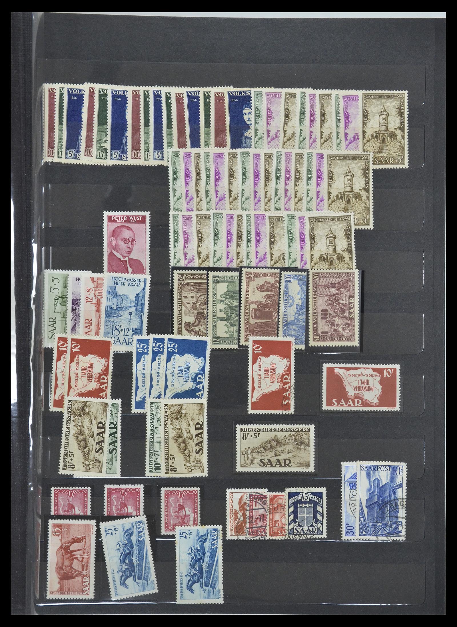 34789 001 - Postzegelverzameling 34789 Duitse bezettingen en gebieden 1914-1959.