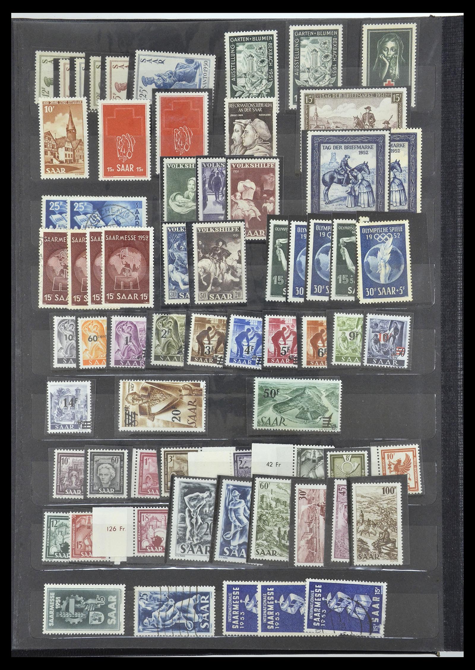 34789 002 - Postzegelverzameling 34789 Duitse bezettingen en gebieden 1914-1959.