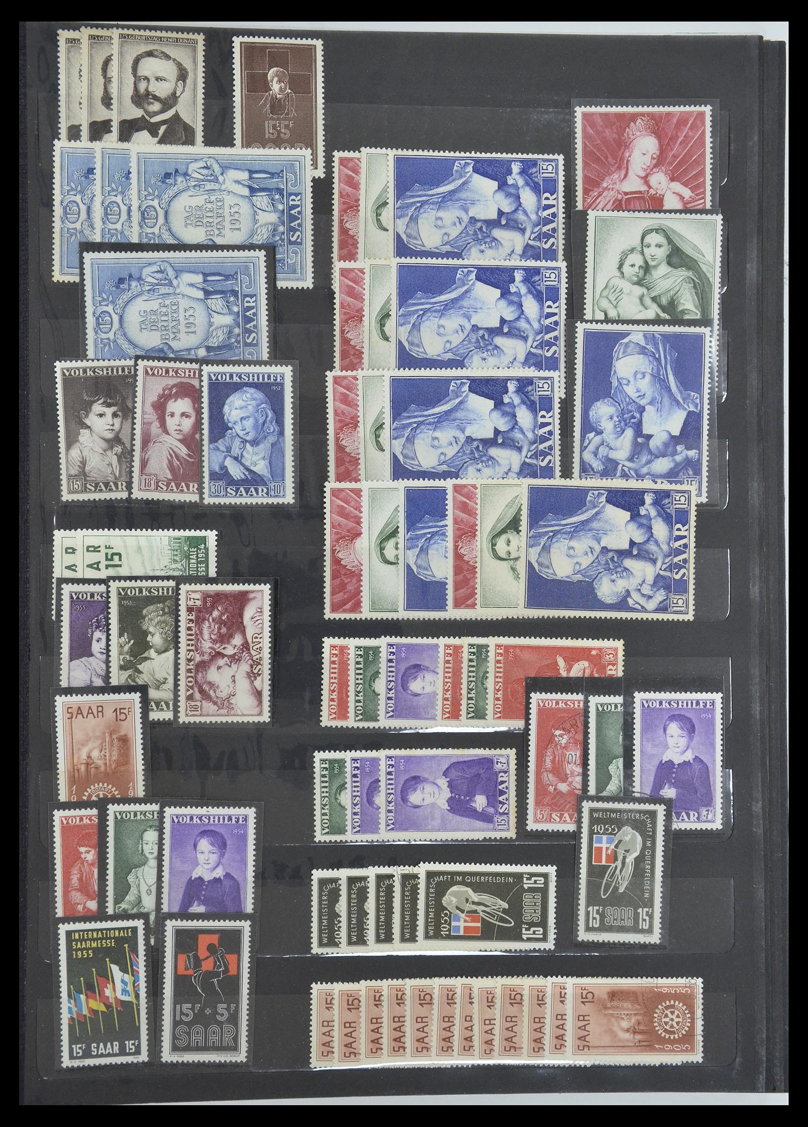 34789 003 - Postzegelverzameling 34789 Duitse bezettingen en gebieden 1914-1959.
