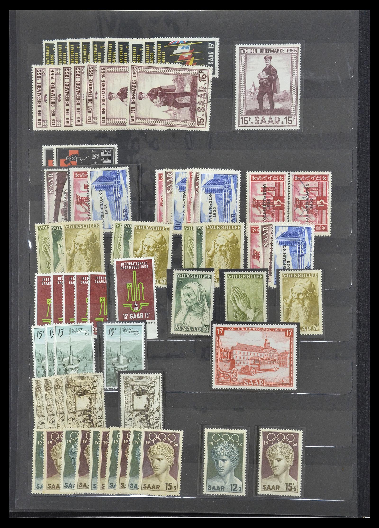 34789 004 - Postzegelverzameling 34789 Duitse bezettingen en gebieden 1914-1959.