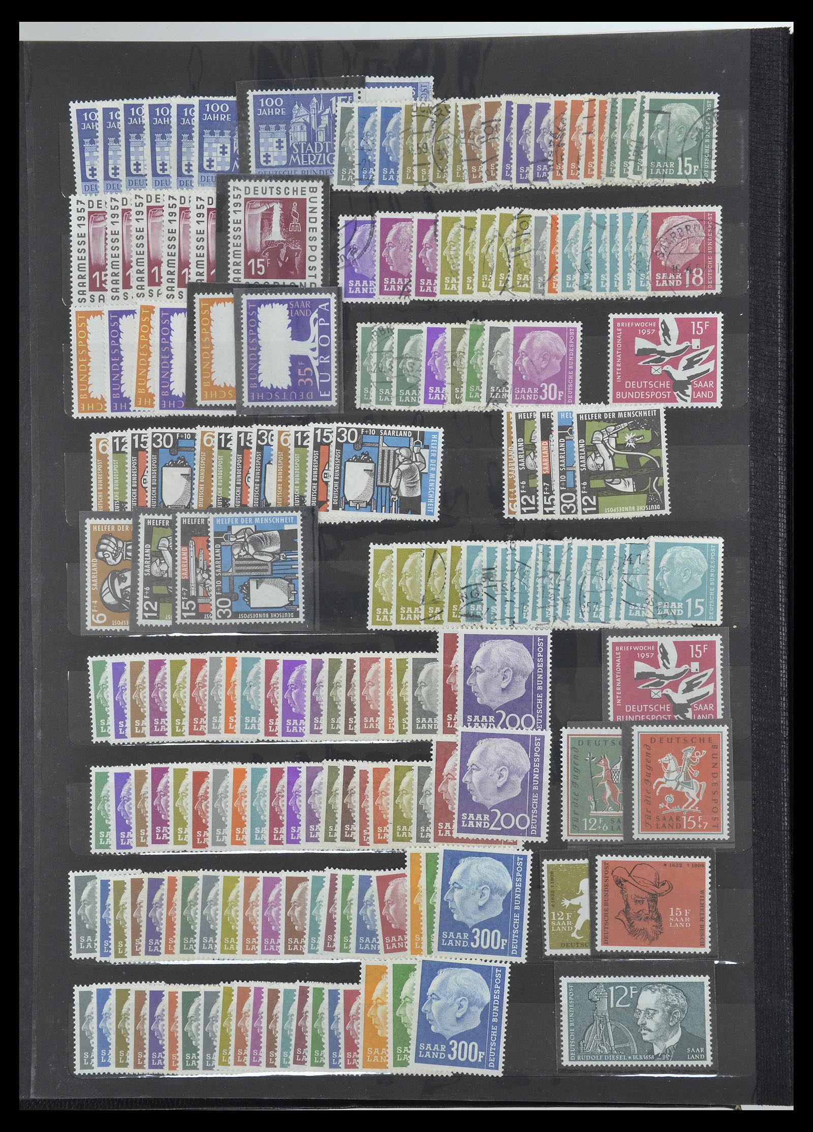 34789 006 - Postzegelverzameling 34789 Duitse bezettingen en gebieden 1914-1959.