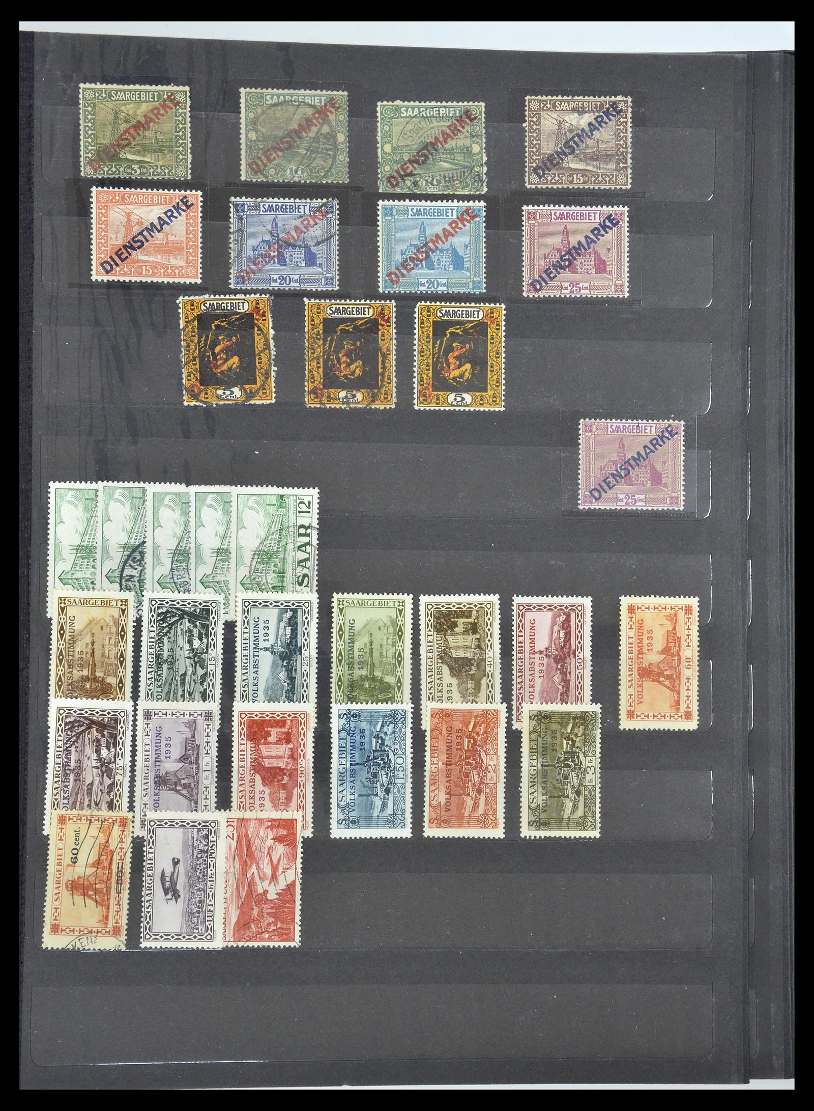 34789 013 - Postzegelverzameling 34789 Duitse bezettingen en gebieden 1914-1959.