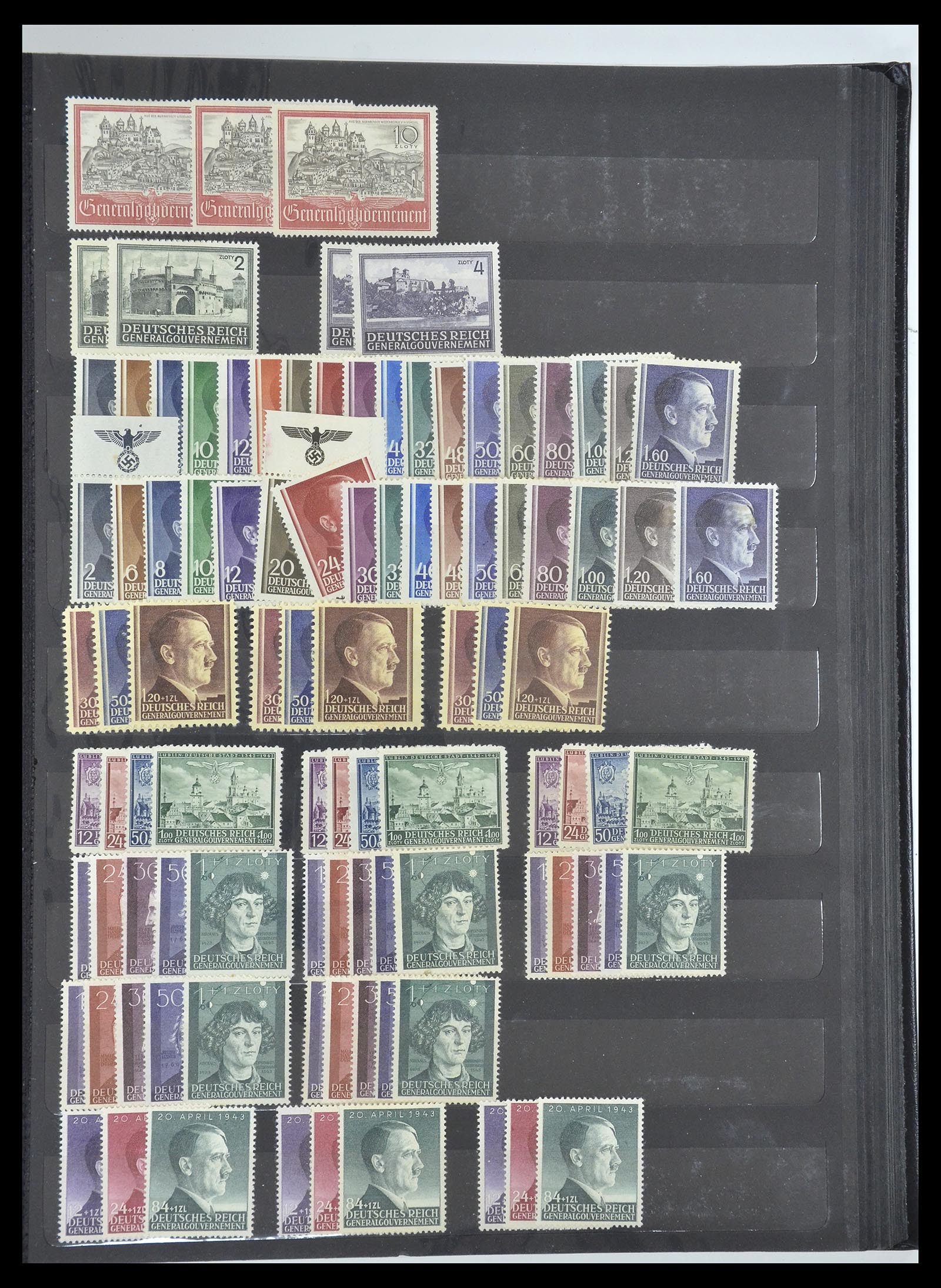 34789 015 - Postzegelverzameling 34789 Duitse bezettingen en gebieden 1914-1959.