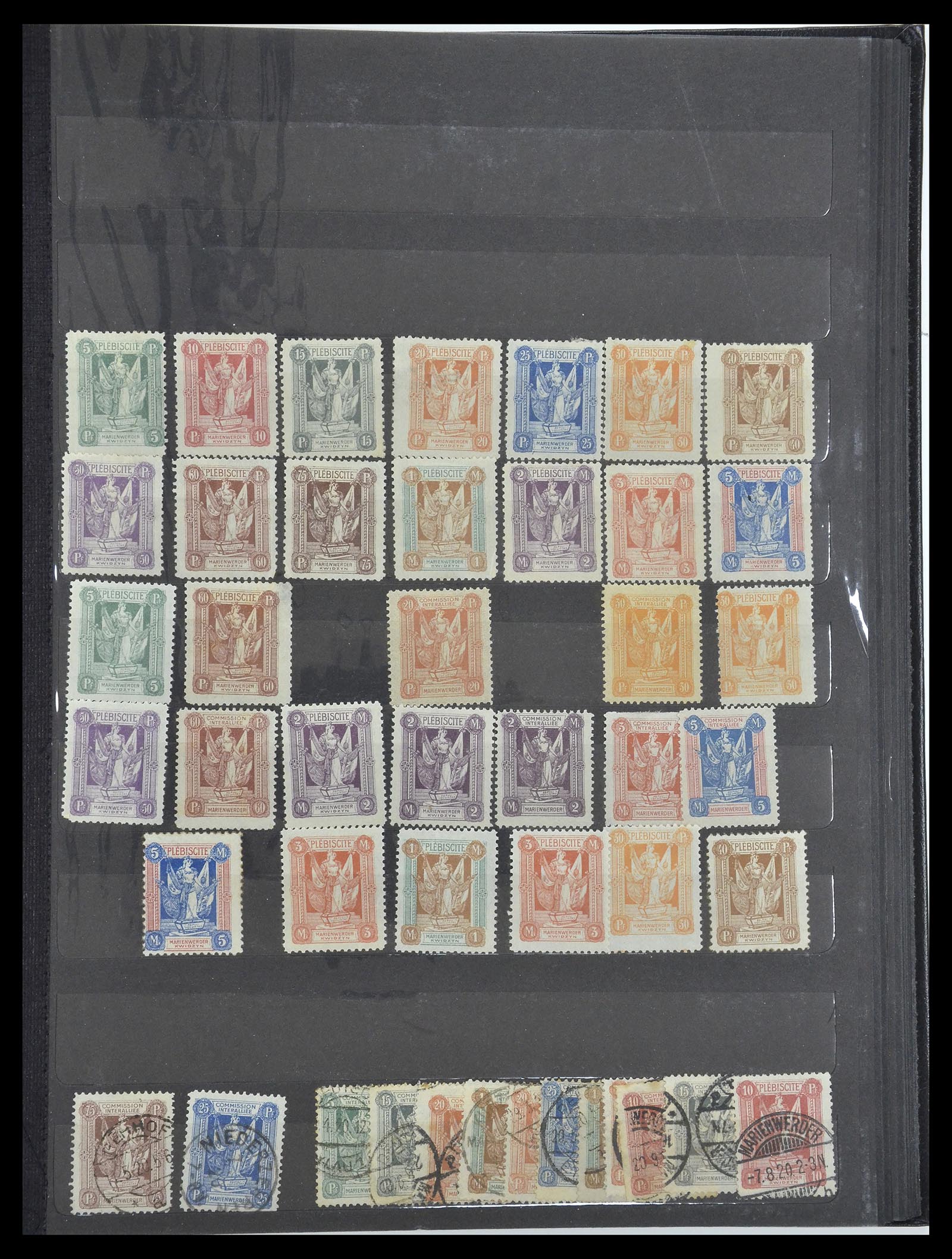 34789 020 - Postzegelverzameling 34789 Duitse bezettingen en gebieden 1914-1959.