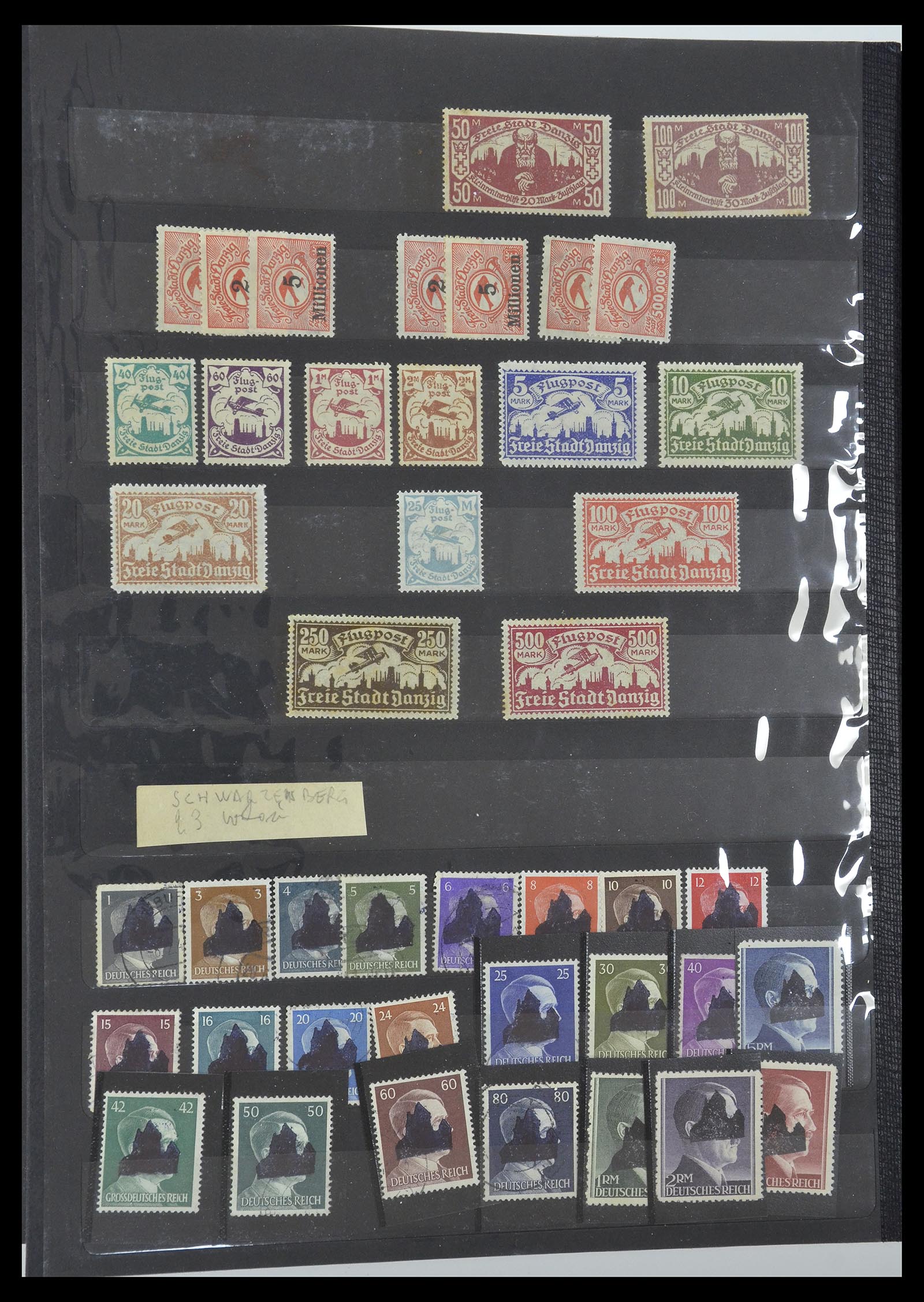 34789 026 - Postzegelverzameling 34789 Duitse bezettingen en gebieden 1914-1959.