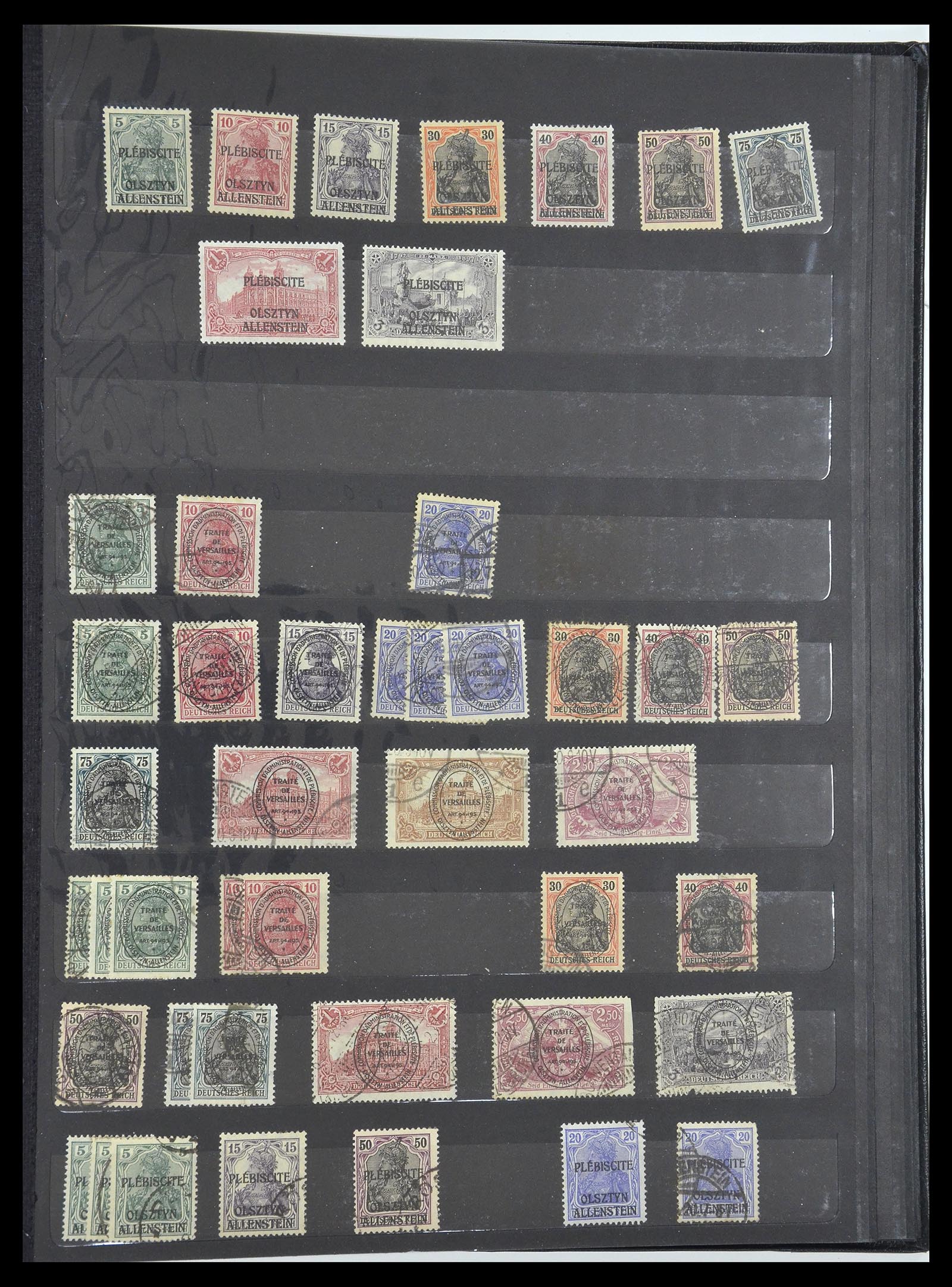 34789 027 - Postzegelverzameling 34789 Duitse bezettingen en gebieden 1914-1959.