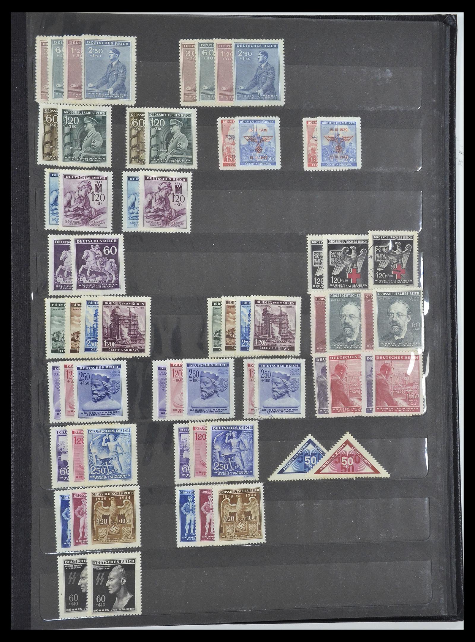 34789 029 - Postzegelverzameling 34789 Duitse bezettingen en gebieden 1914-1959.