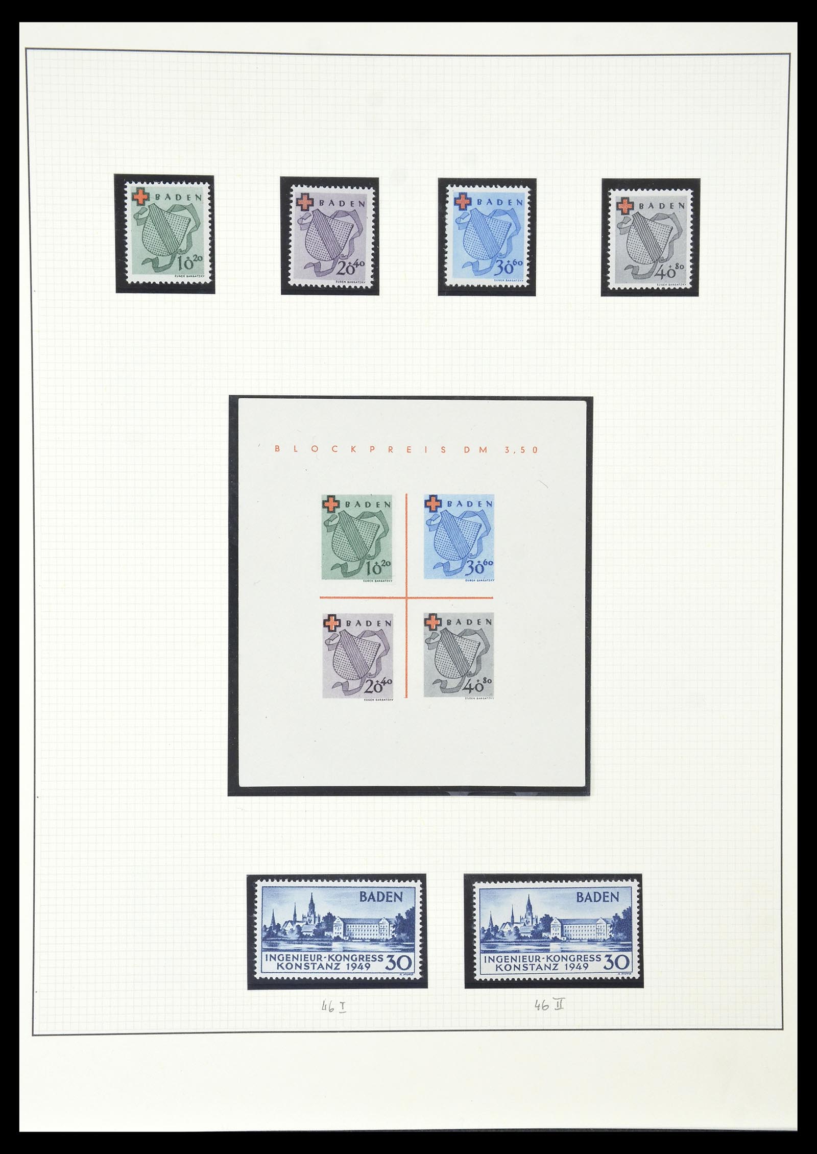 34790 011 - Postzegelverzameling 34790 Duitse Zones 1945-1949.