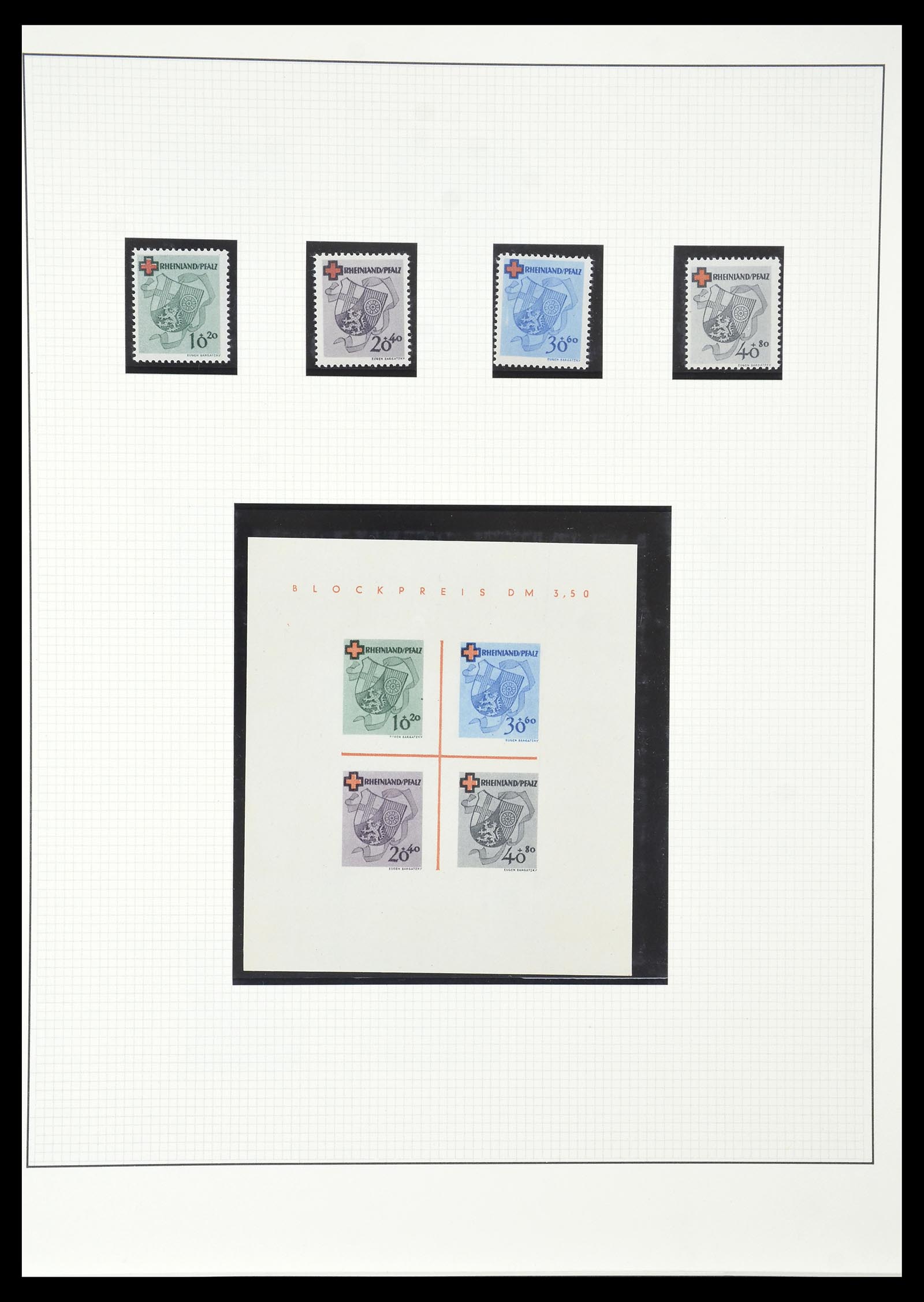 34790 016 - Stamp Collection 34790 German Zones 1945-1949.