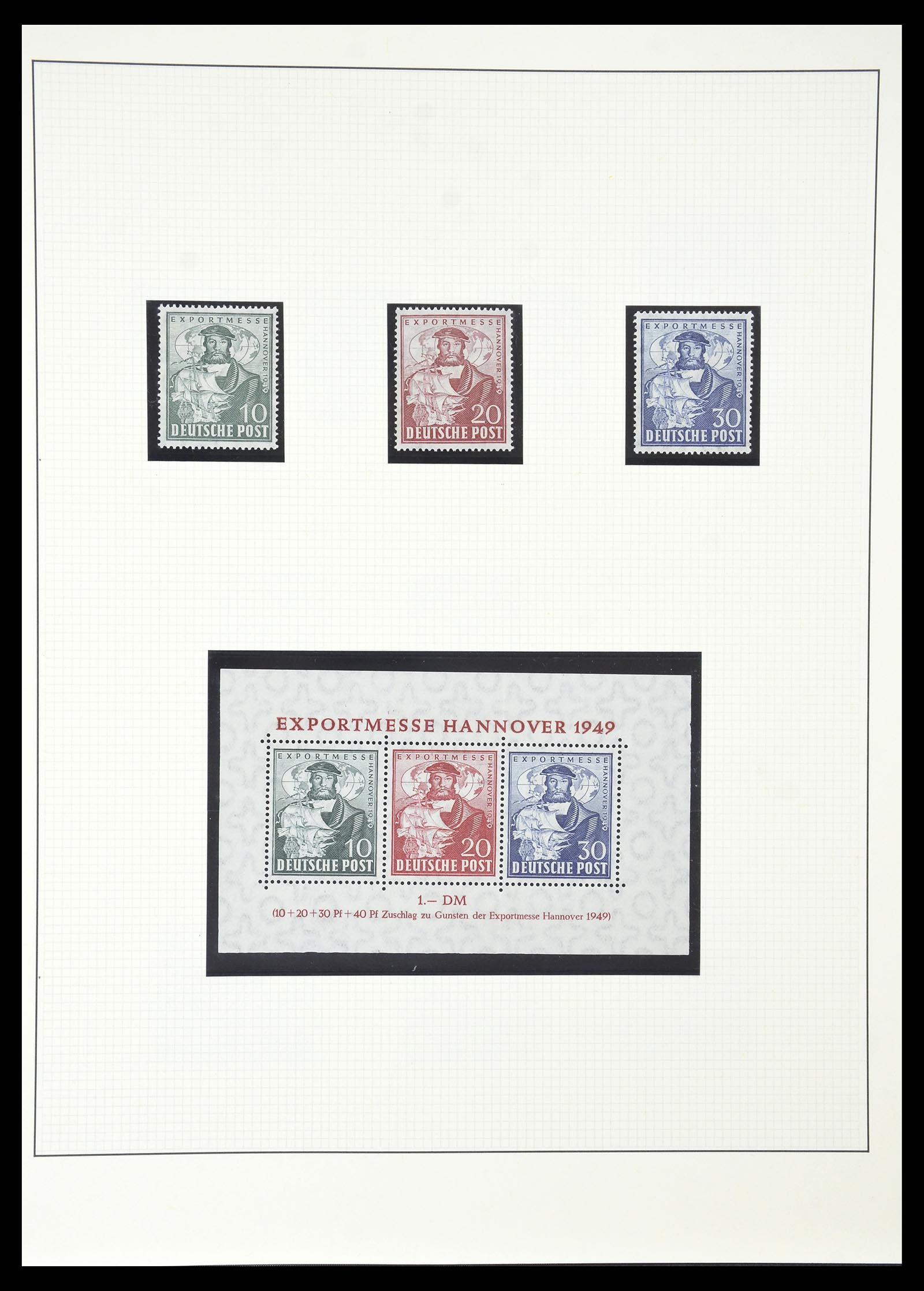 34790 033 - Stamp Collection 34790 German Zones 1945-1949.
