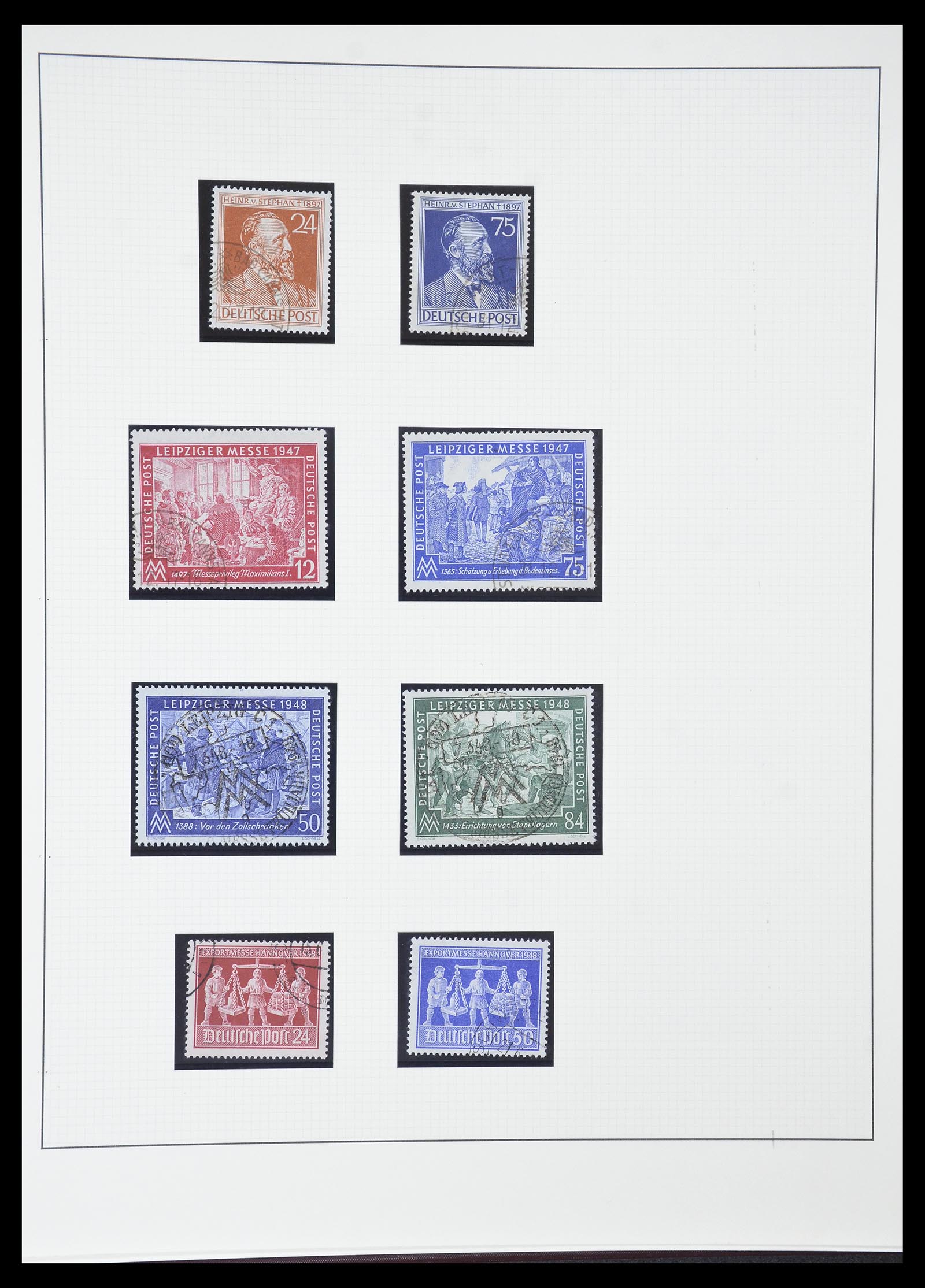 34790 041 - Stamp Collection 34790 German Zones 1945-1949.