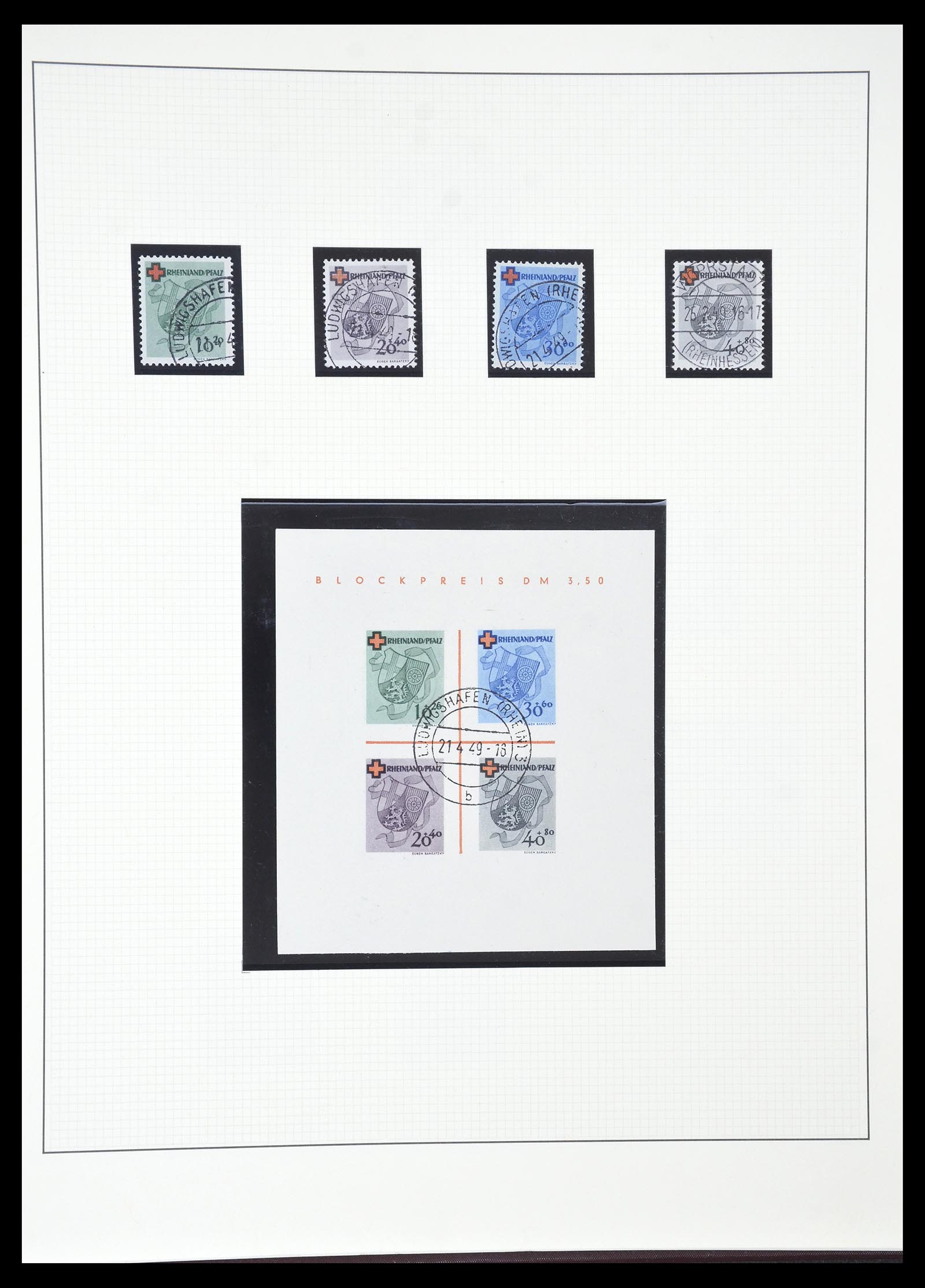 34790 052 - Stamp Collection 34790 German Zones 1945-1949.