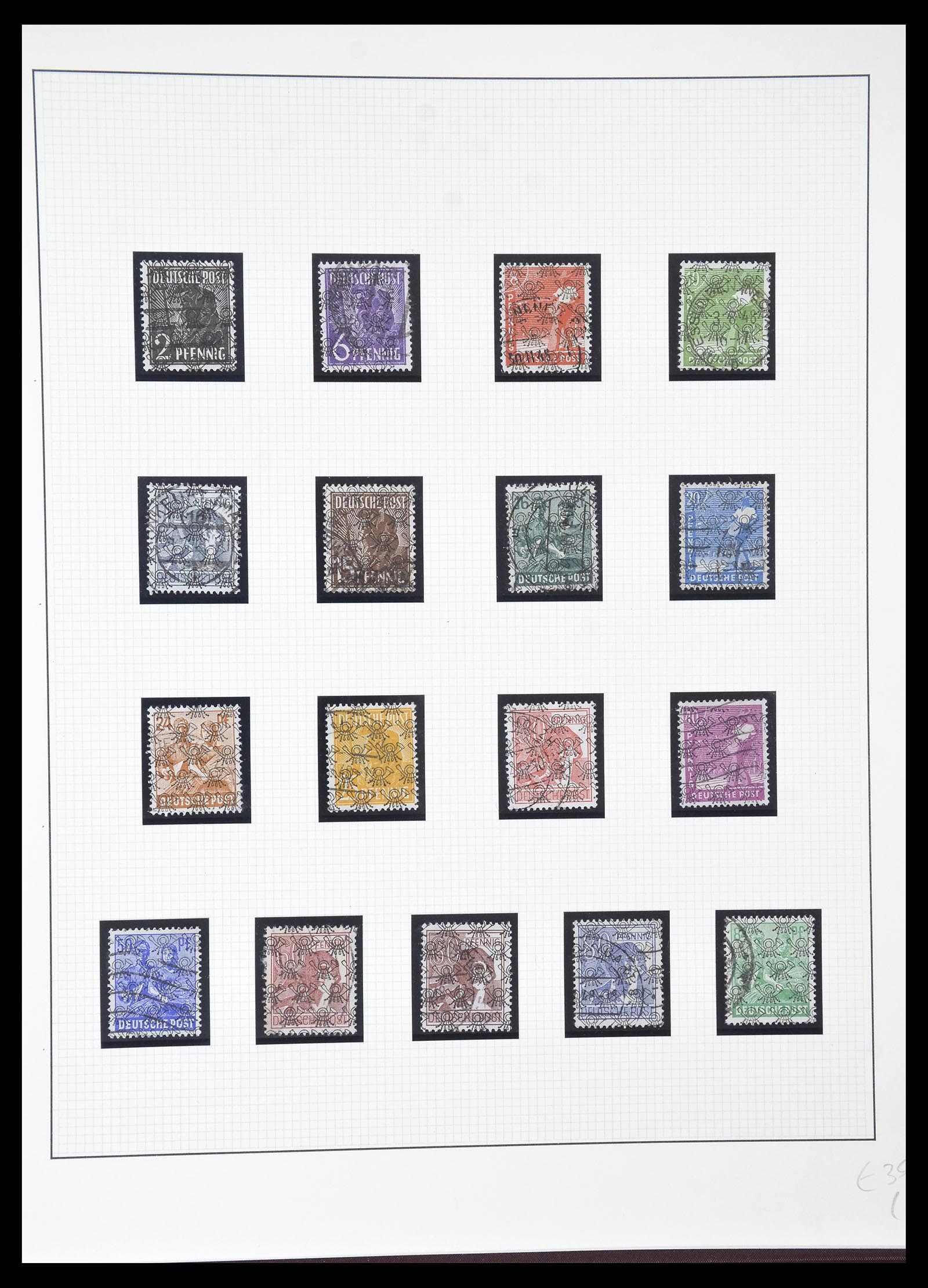 34790 061 - Stamp Collection 34790 German Zones 1945-1949.
