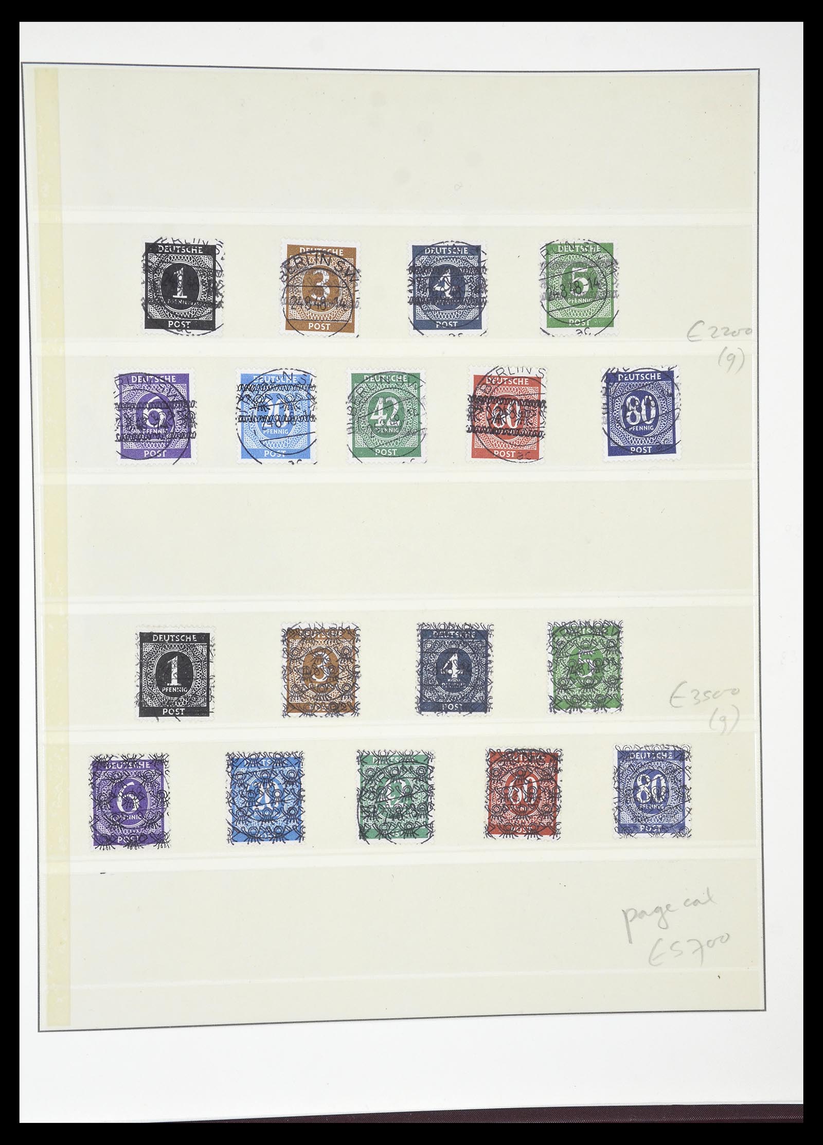 34790 065 - Stamp Collection 34790 German Zones 1945-1949.