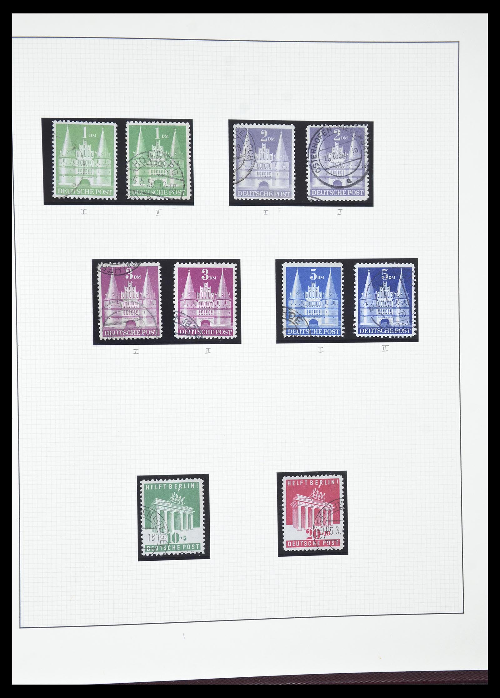 34790 067 - Stamp Collection 34790 German Zones 1945-1949.