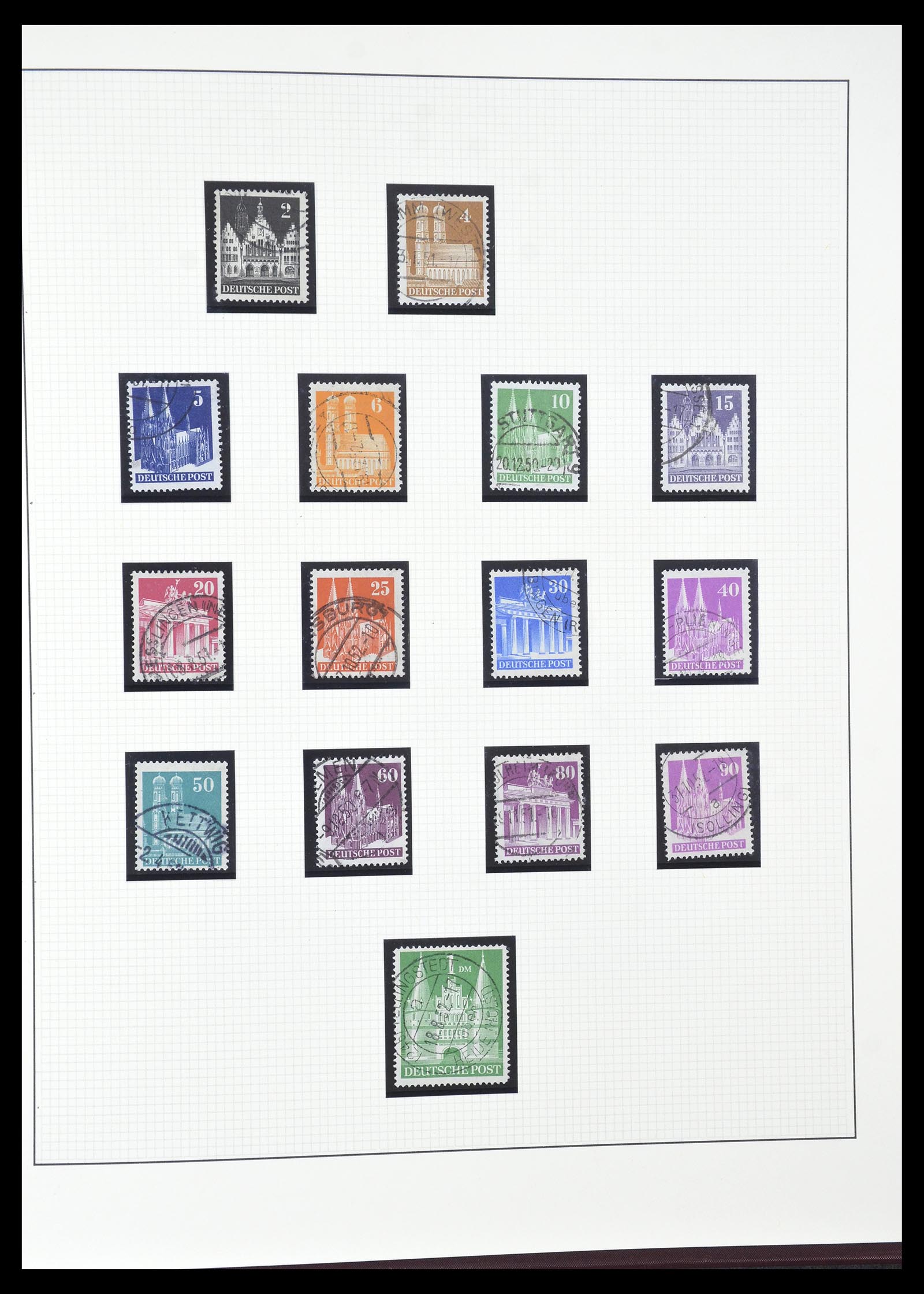 34790 068 - Stamp Collection 34790 German Zones 1945-1949.