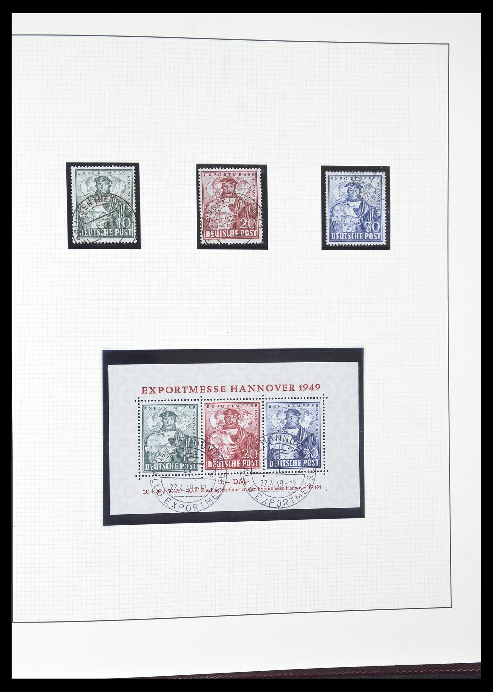 34790 069 - Stamp Collection 34790 German Zones 1945-1949.