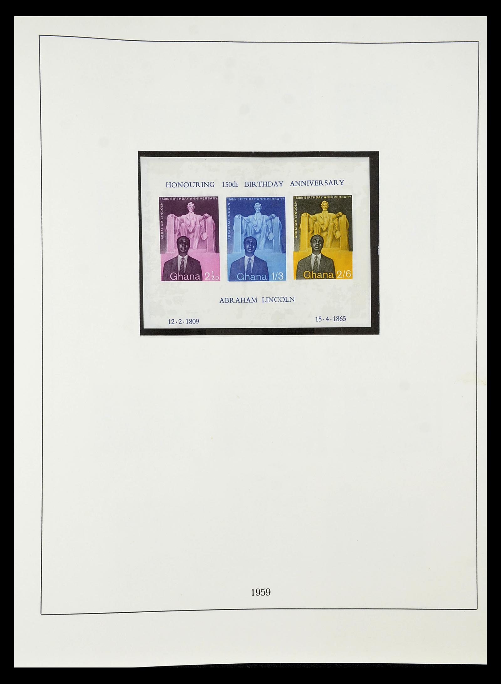 34791 005 - Postzegelverzameling 34791 Ghana 1957-1977.
