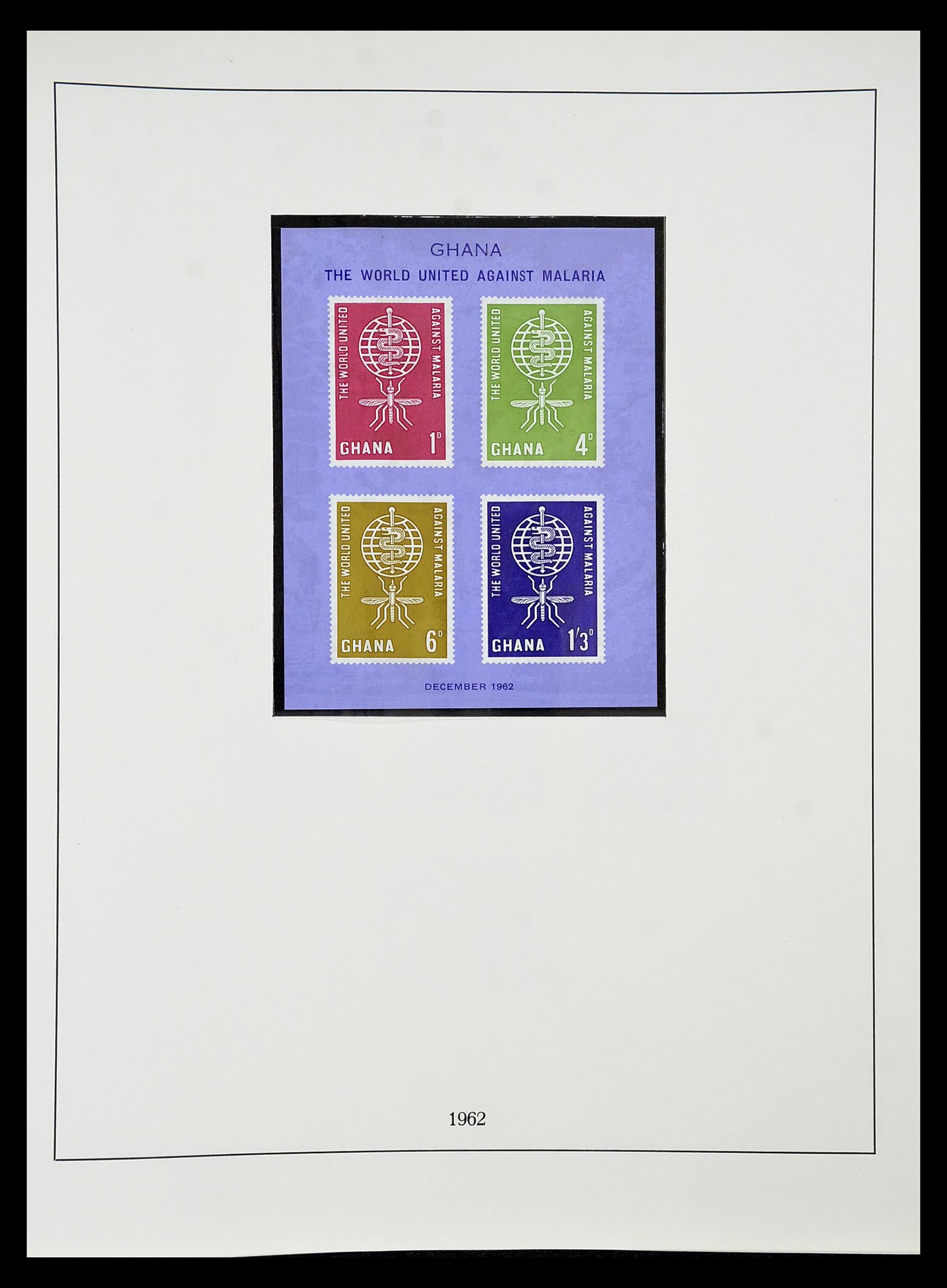 34791 017 - Postzegelverzameling 34791 Ghana 1957-1977.