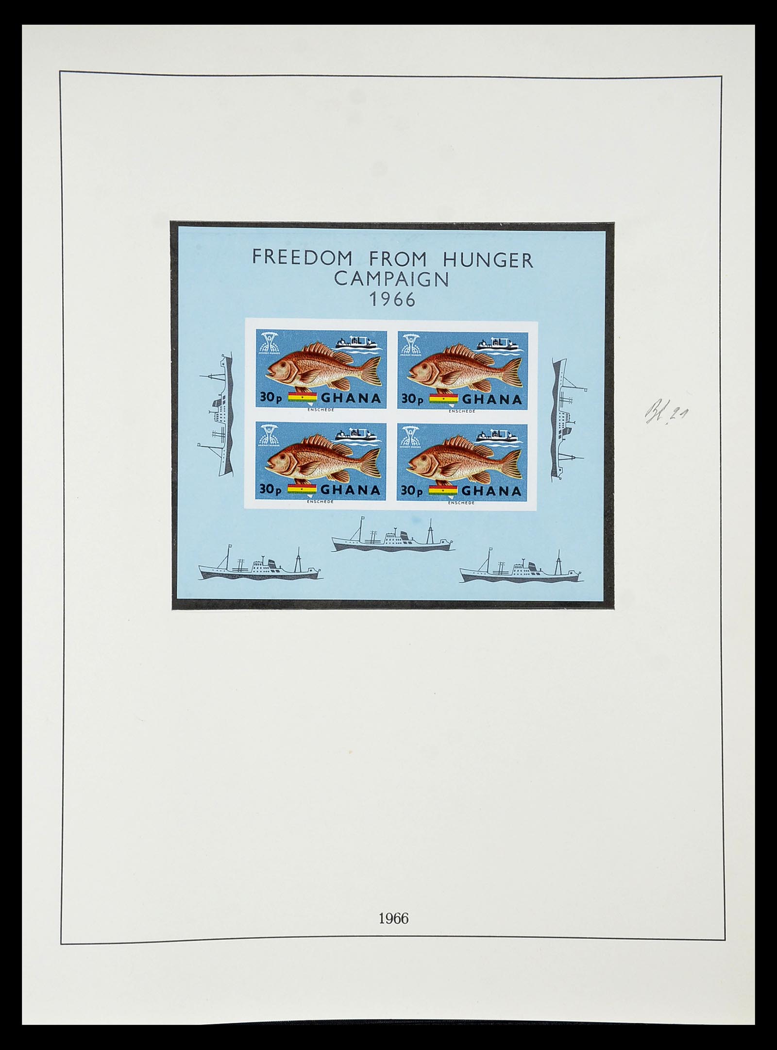 34791 038 - Stamp Collection 34791 Ghana 1957-1977.