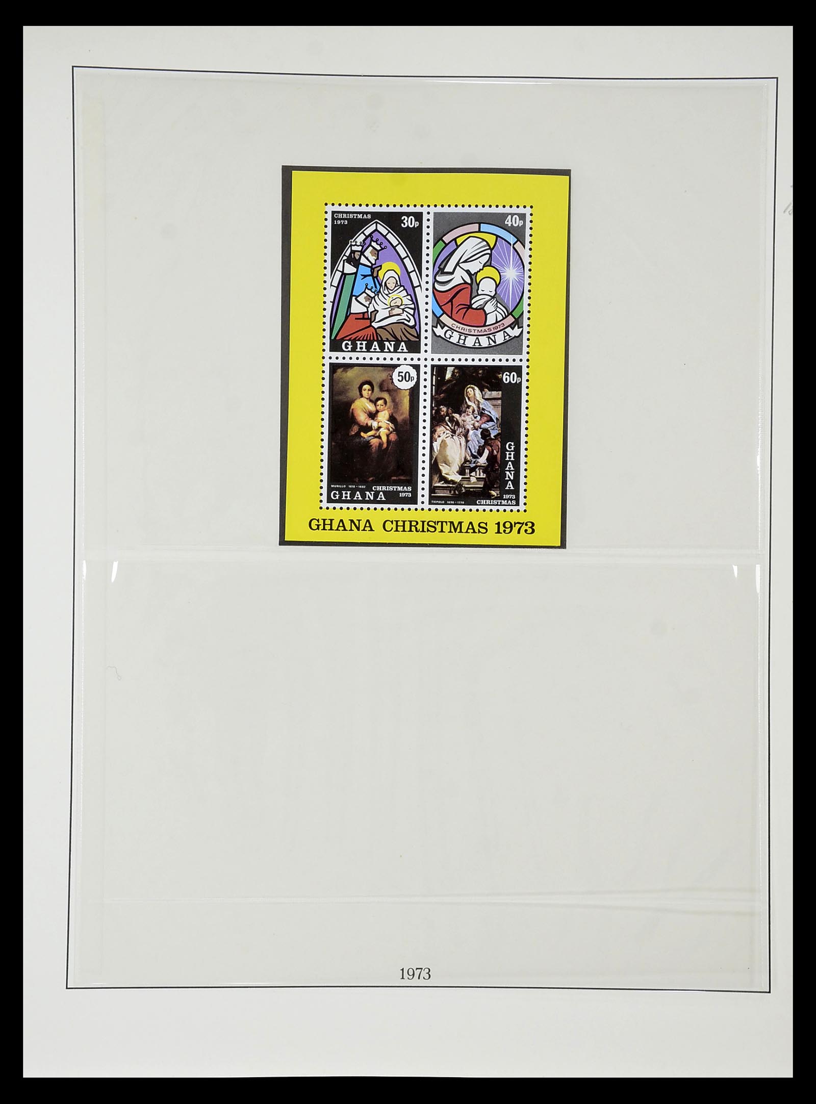 34791 082 - Postzegelverzameling 34791 Ghana 1957-1977.
