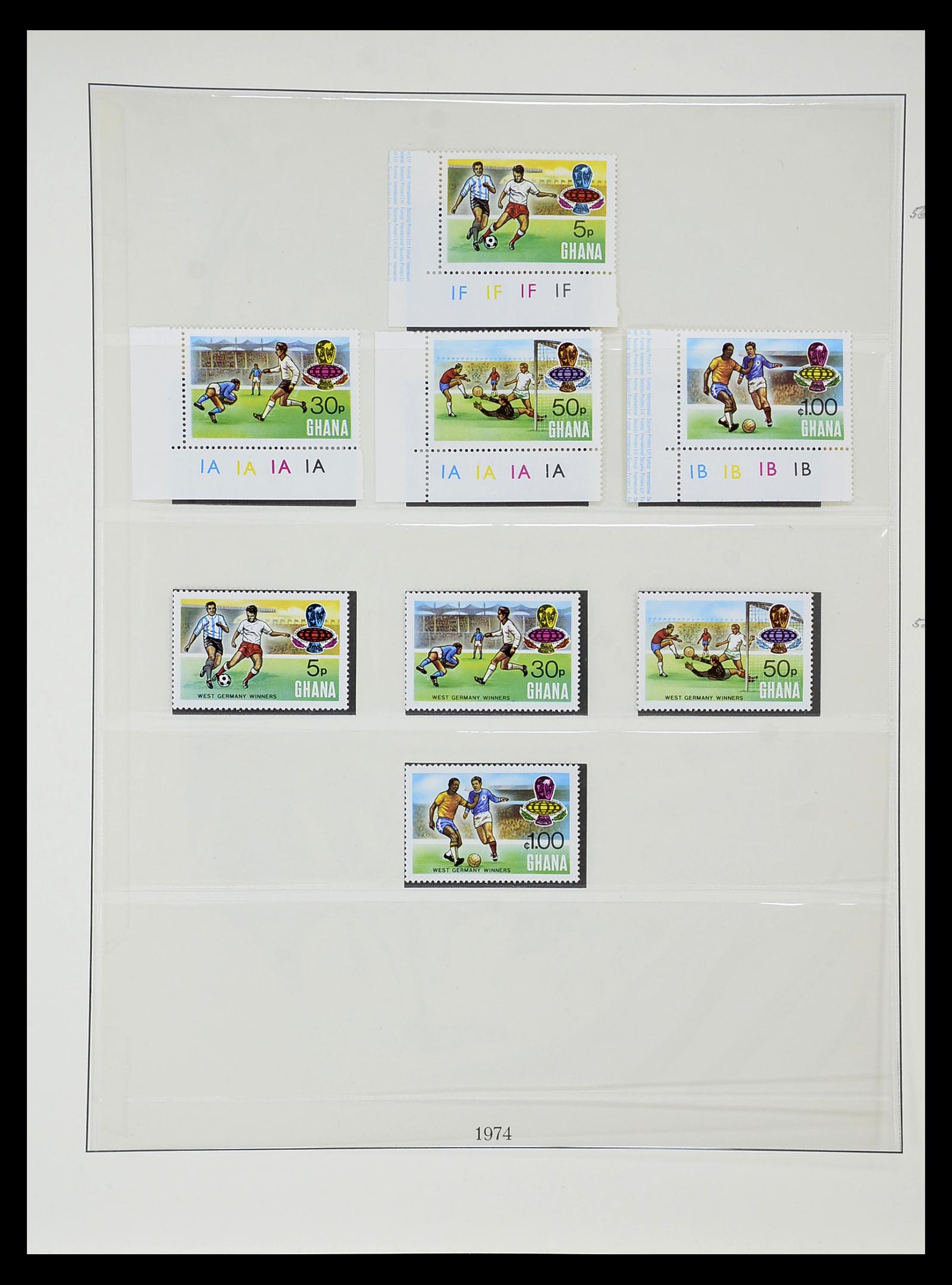 34791 087 - Stamp Collection 34791 Ghana 1957-1977.