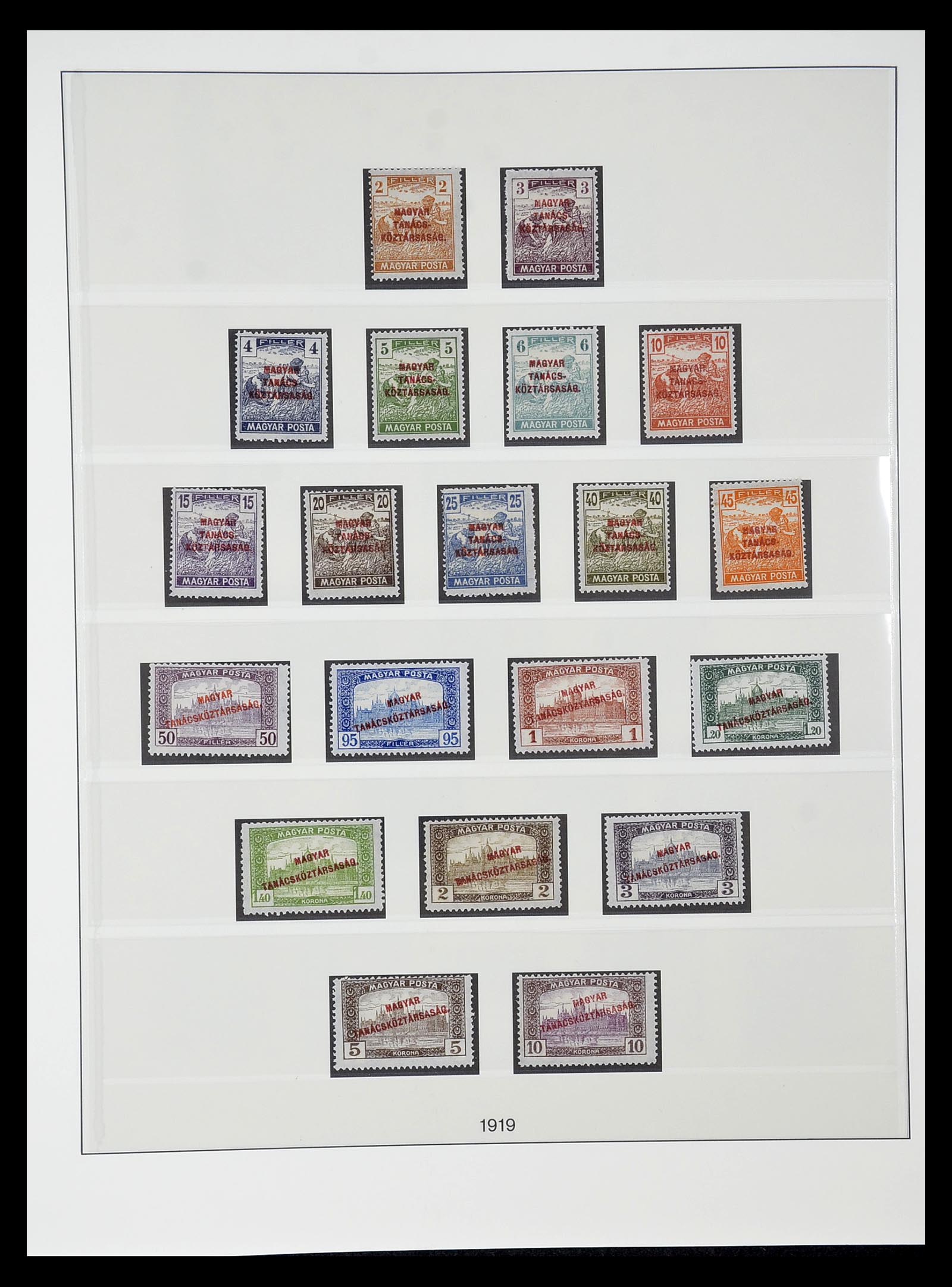 34792 007 - Postzegelverzameling 34792 Hongarije 1913-1962.