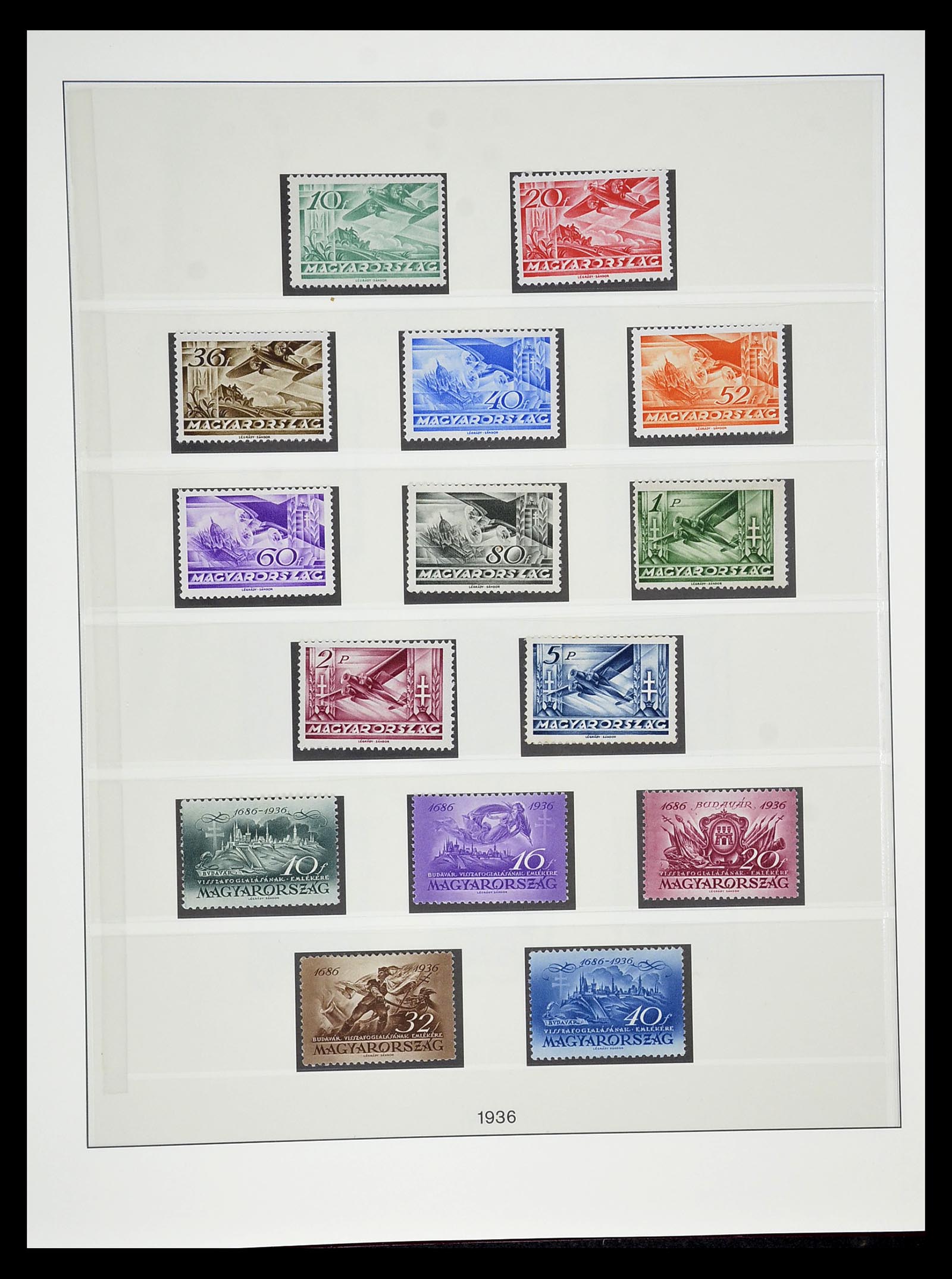 34792 023 - Postzegelverzameling 34792 Hongarije 1913-1962.