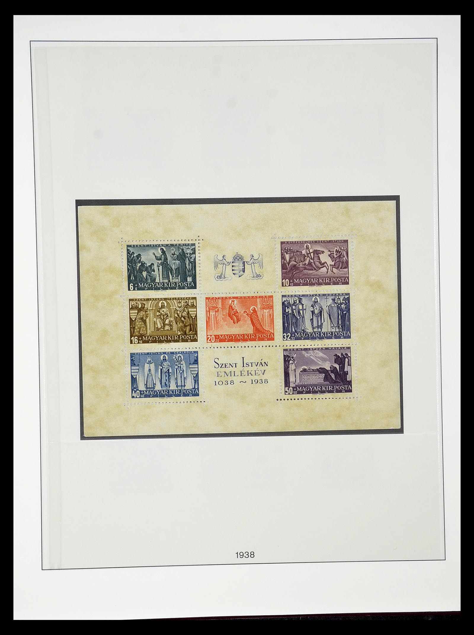 34792 029 - Postzegelverzameling 34792 Hongarije 1913-1962.