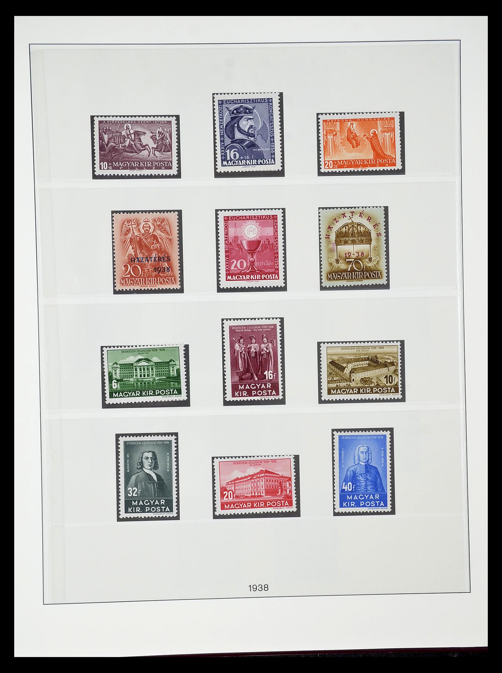 34792 030 - Postzegelverzameling 34792 Hongarije 1913-1962.