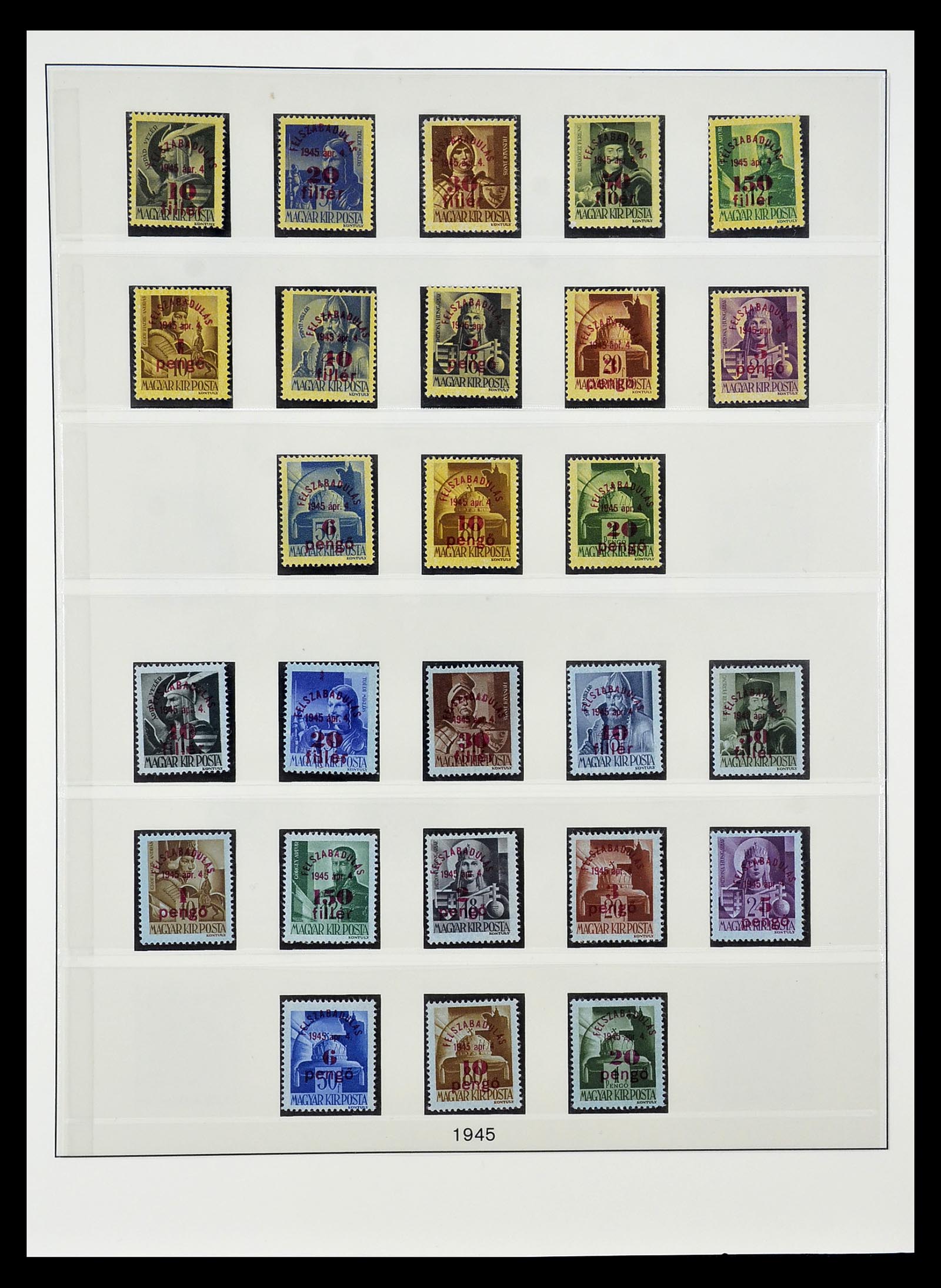 34792 047 - Postzegelverzameling 34792 Hongarije 1913-1962.