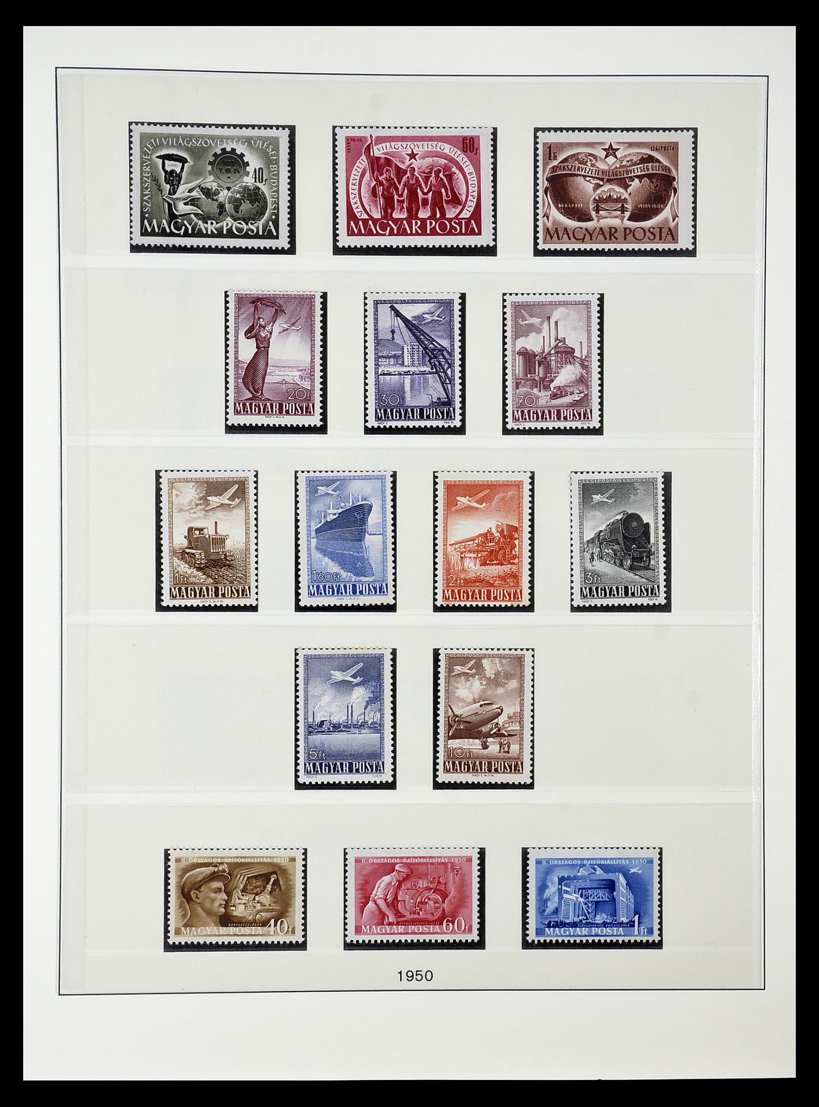 34792 070 - Stamp Collection 34792 Hungary 1913-1962.