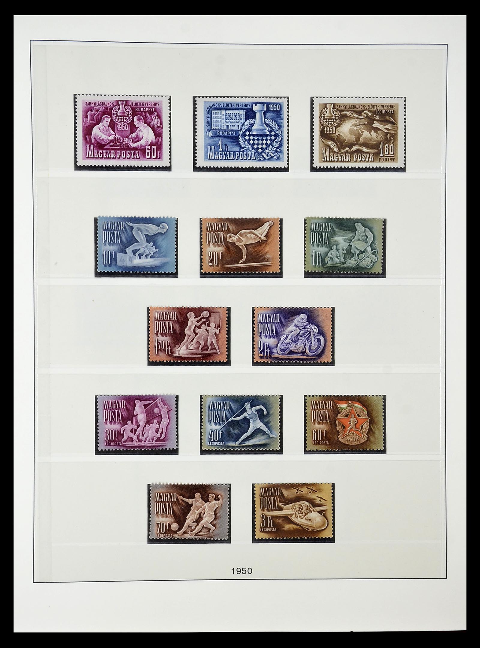 34792 071 - Stamp Collection 34792 Hungary 1913-1962.