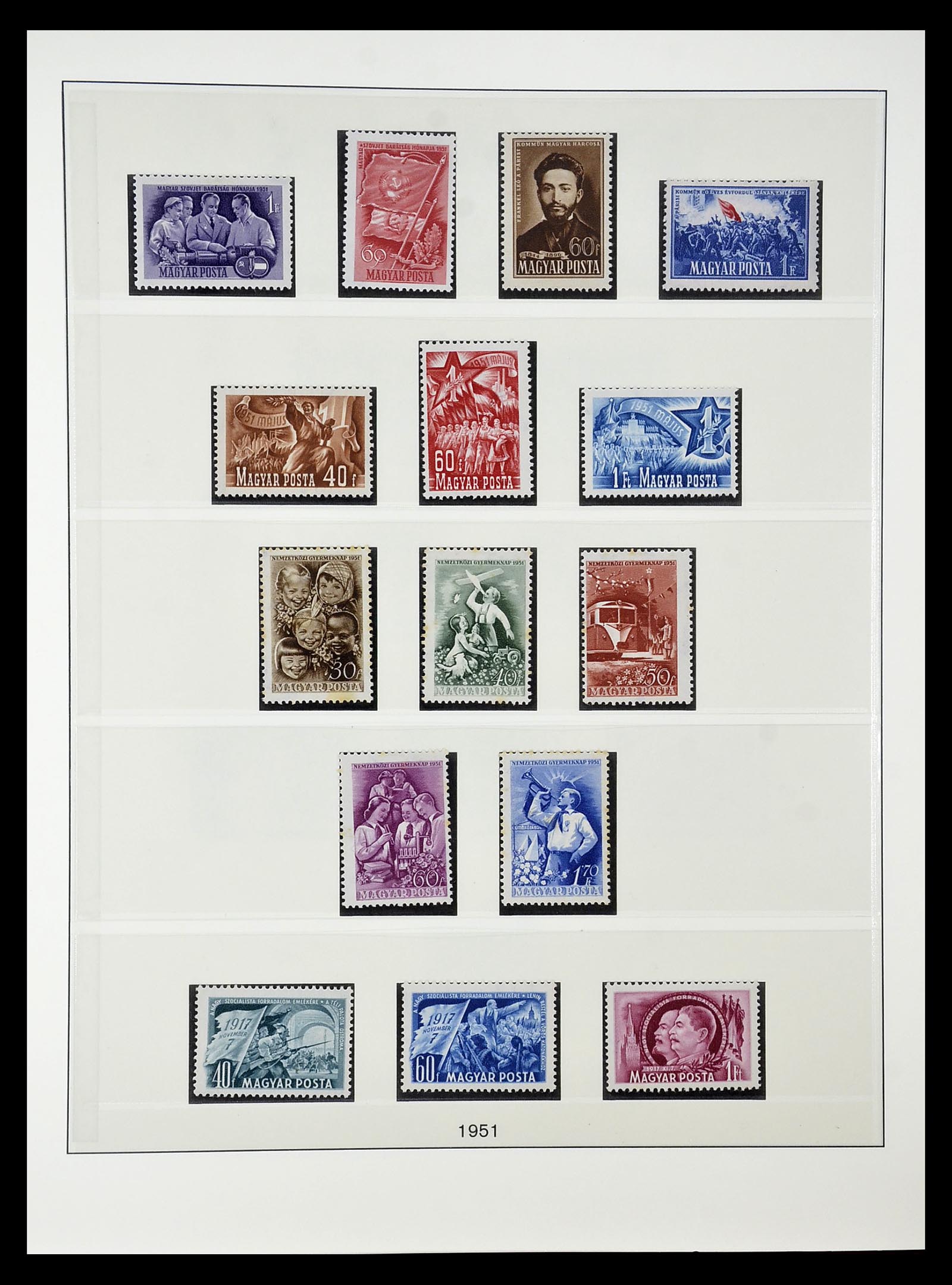 34792 074 - Stamp Collection 34792 Hungary 1913-1962.