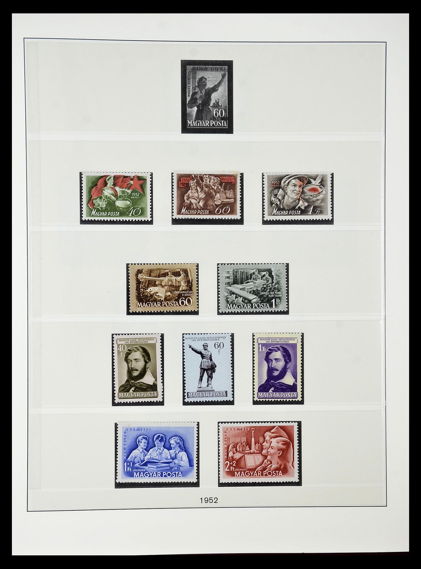 34792 080 - Stamp Collection 34792 Hungary 1913-1962.