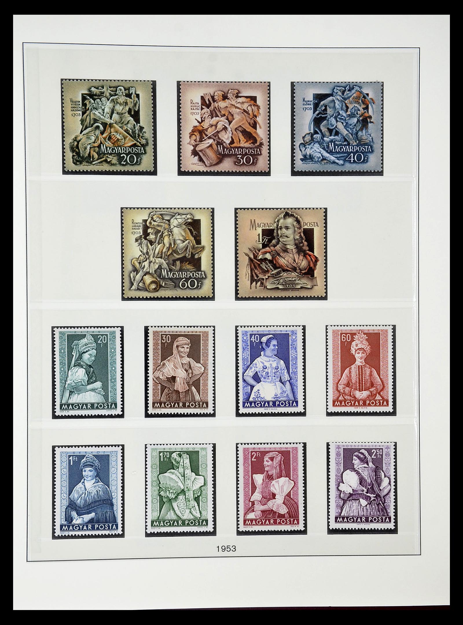 34792 086 - Stamp Collection 34792 Hungary 1913-1962.