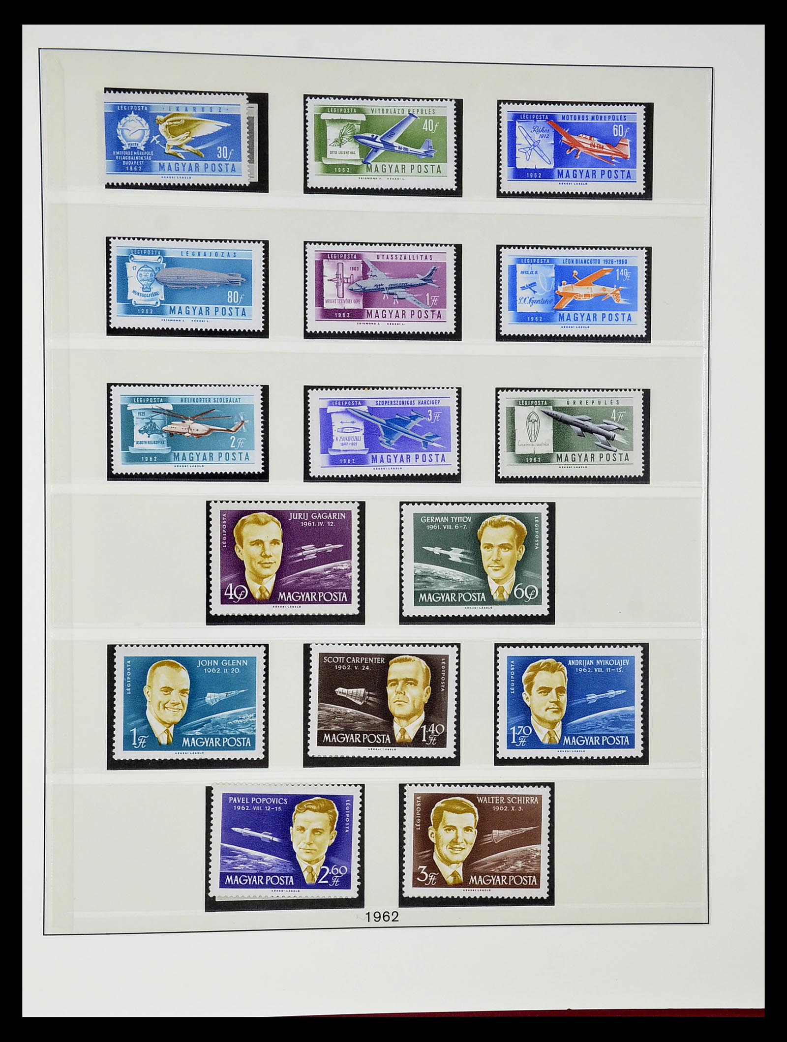 34792 122 - Postzegelverzameling 34792 Hongarije 1913-1962.