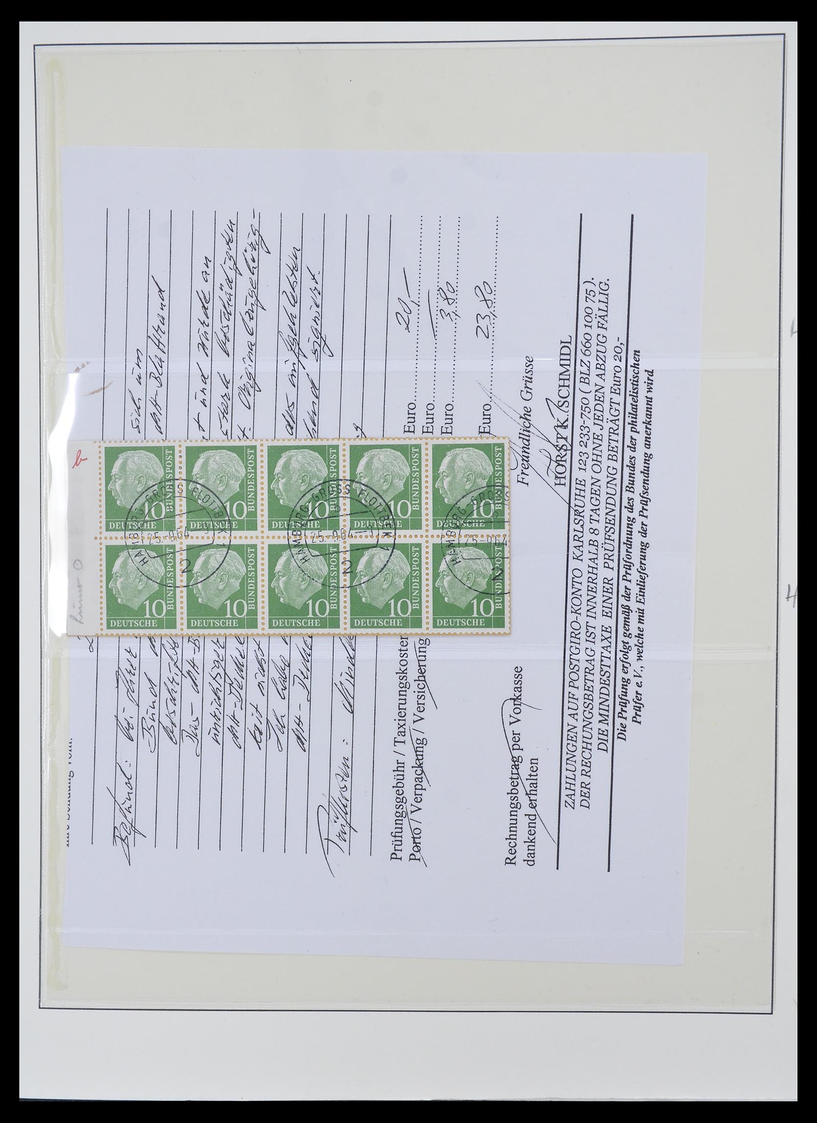 34793 014 - Postzegelverzameling 34793 Bundespost postzegelboekjes en combinaties