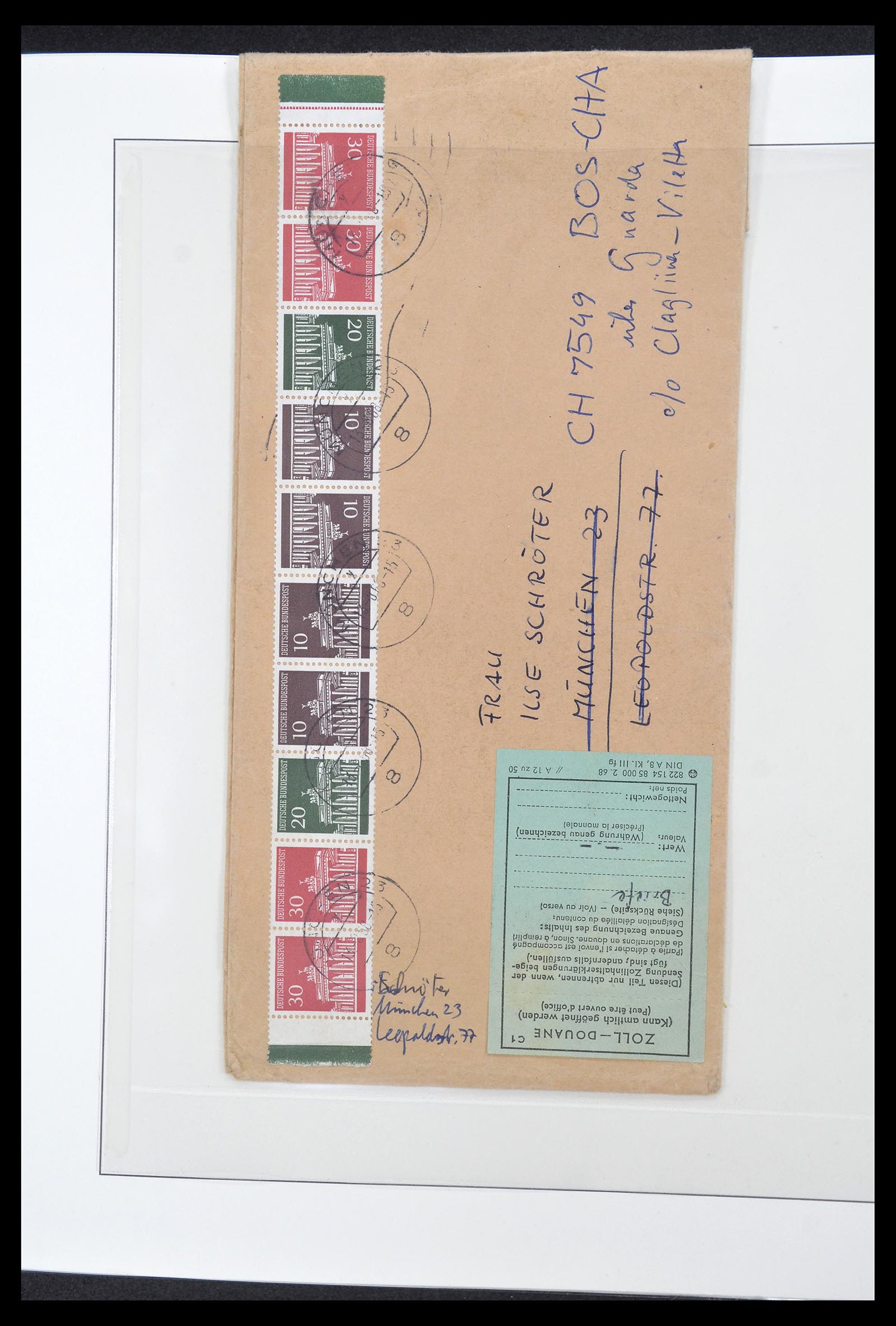 34793 023 - Postzegelverzameling 34793 Bundespost postzegelboekjes en combinaties